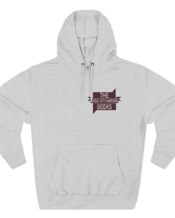 The Geeks Seoul City Harcore Three-Panel Fleece Hoodie