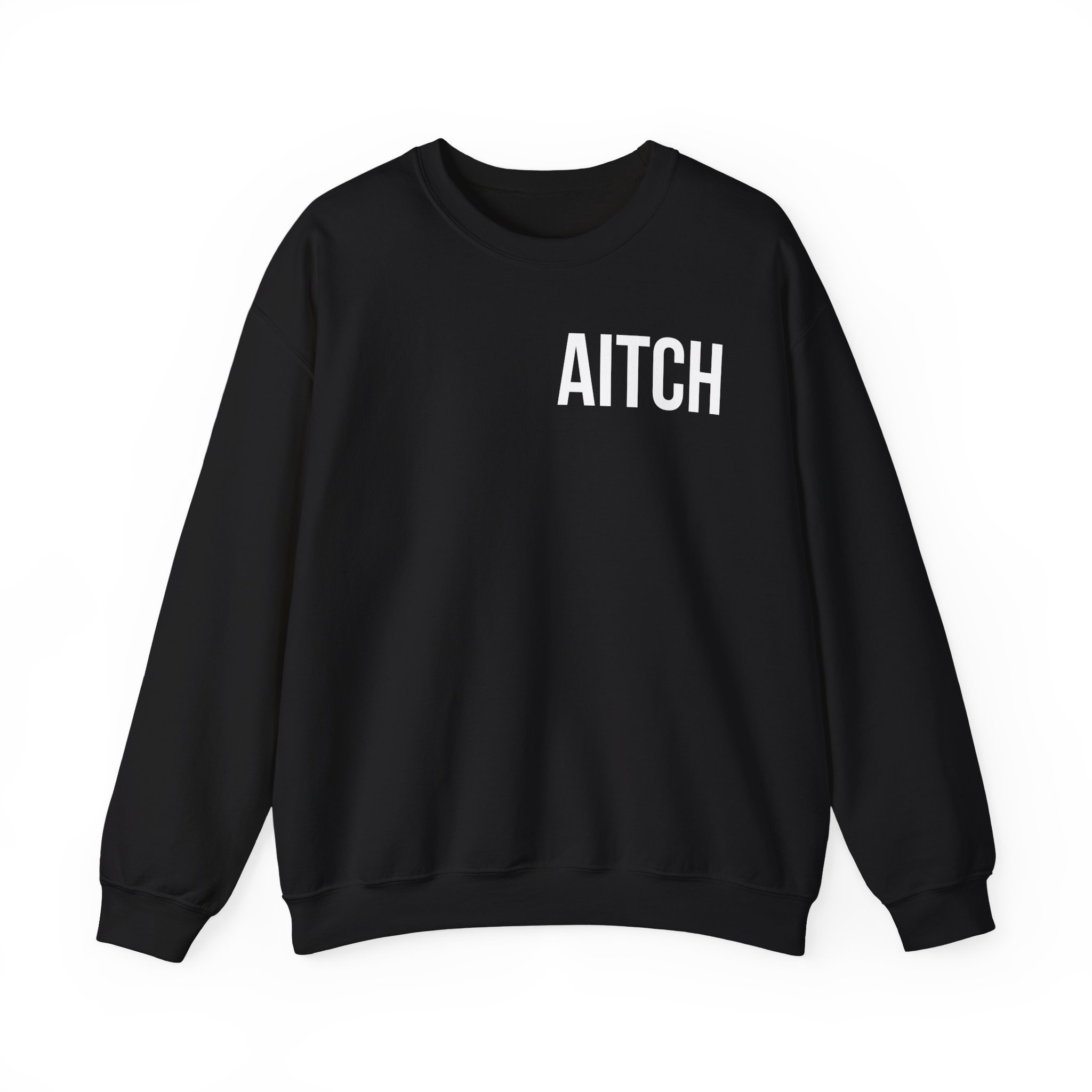 Aitch Pocket Logo Unisex Heavy Blendâ„¢ Crewneck Sweatshirt