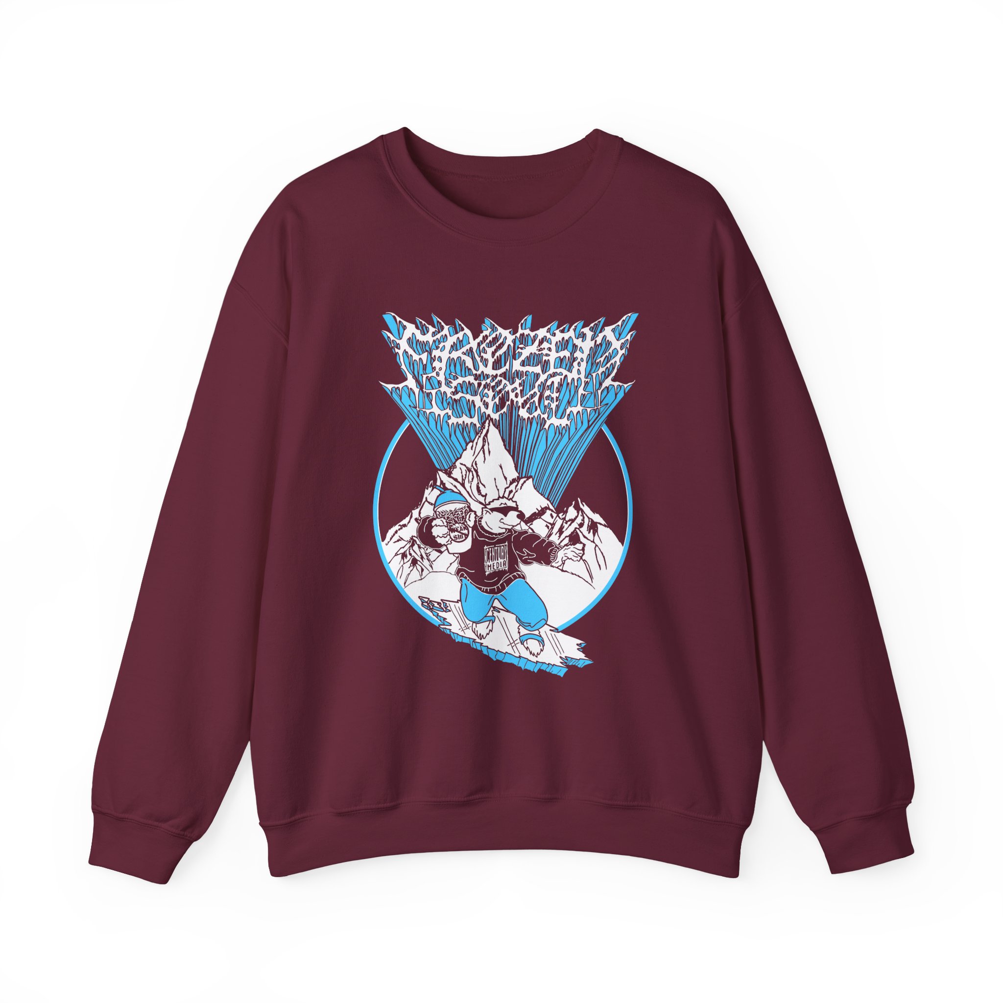 Frozen Soul No Weak Shit Unisex Heavy Blendâ„¢ Crewneck Sweatshirt