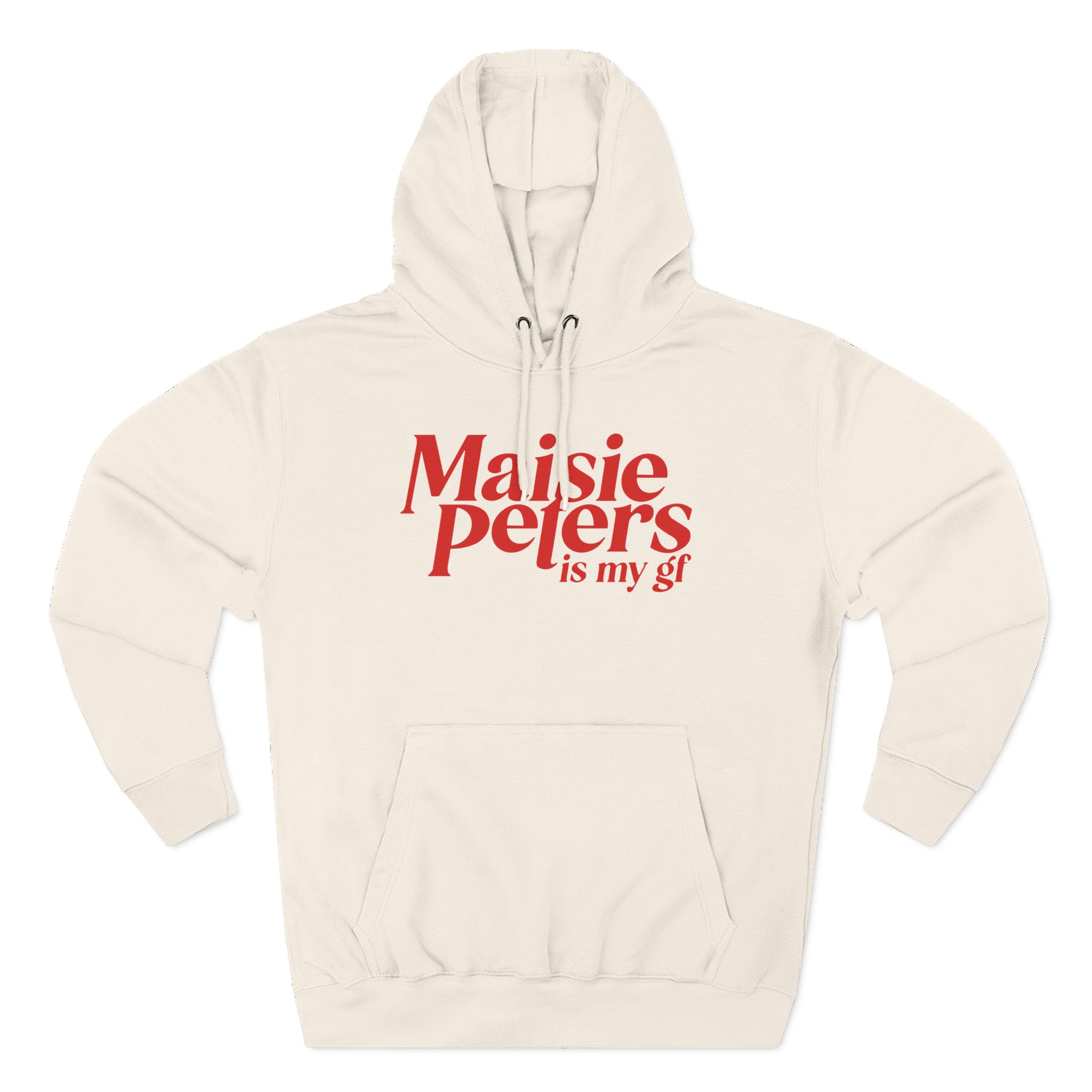 Maisie Peters is My Gf Three-Panel Fleece Hoodie