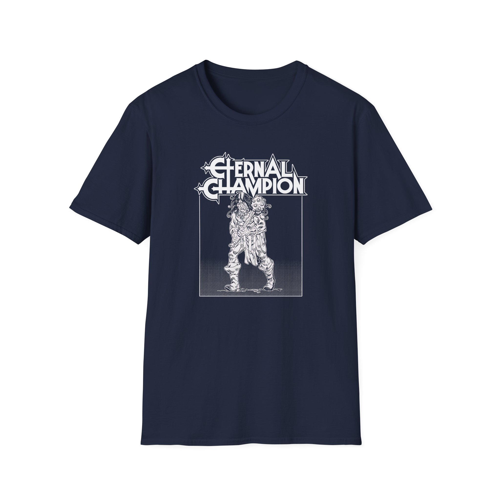 Eternal Champion Muscle Man Unisex Softstyle T-Shirt