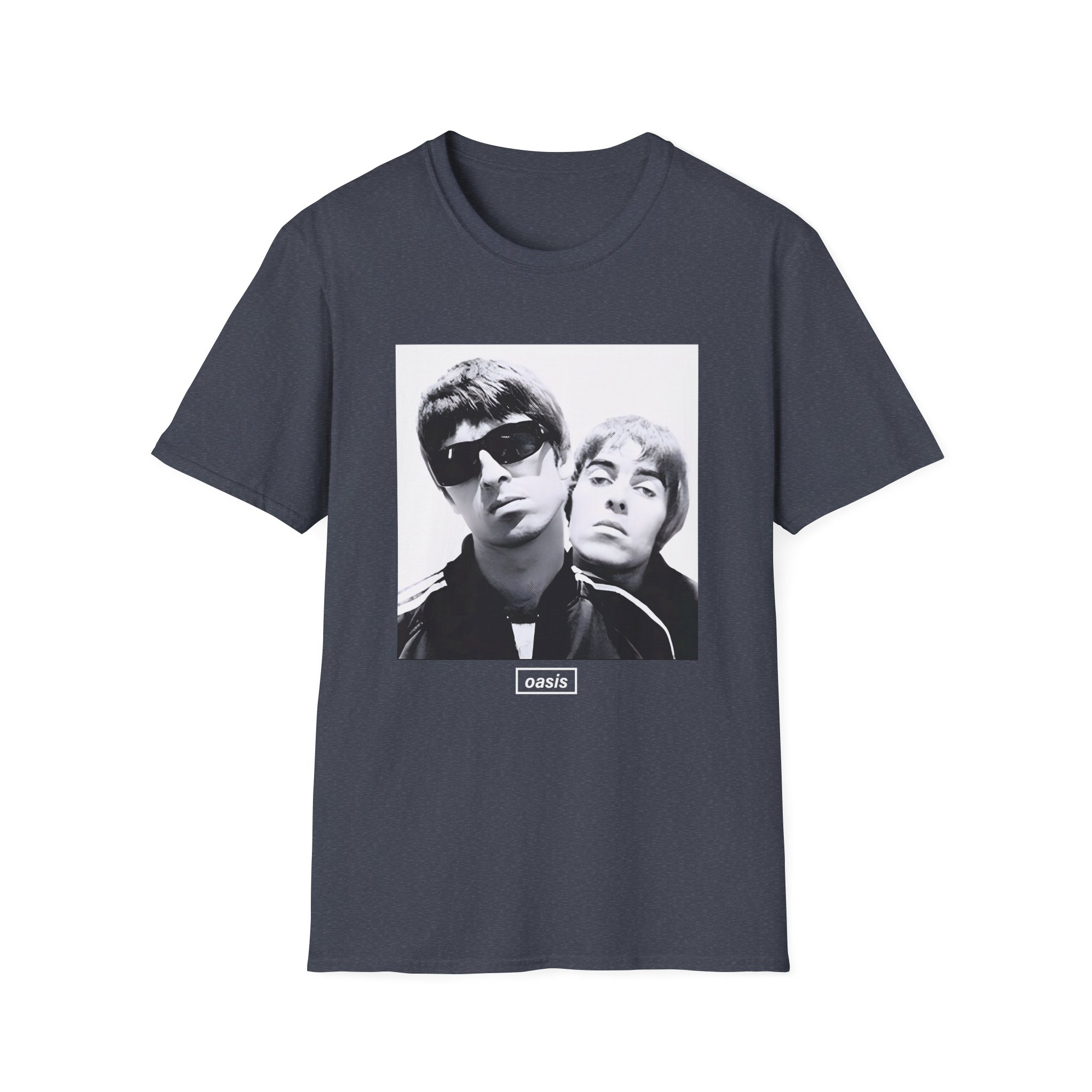 Oasis Liam & Noel Unisex Softstyle T-Shirt