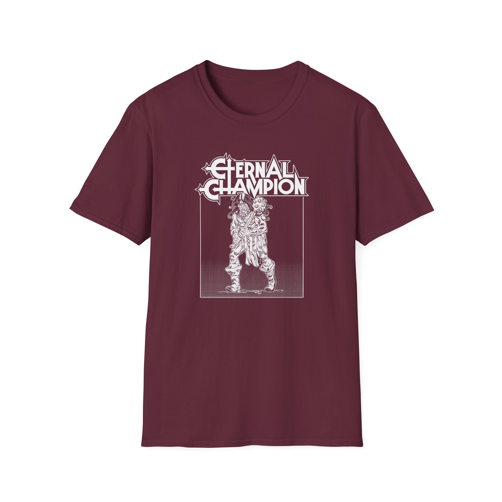 Eternal Champion Muscle Man Unisex Softstyle T-Shirt