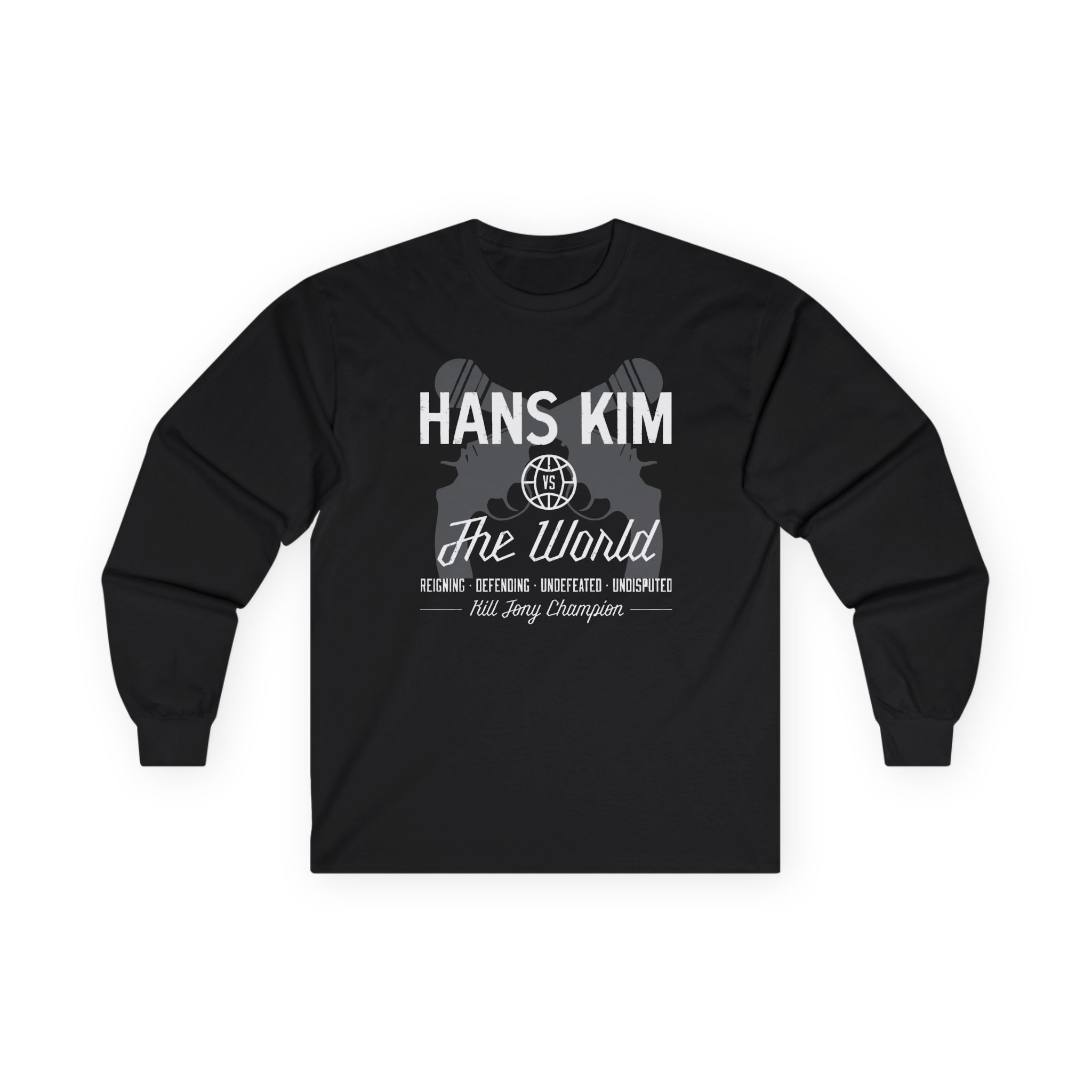 Kill Tony Hans Kim vs. The World Unisex Ultra Cotton Long Sleeve Tee