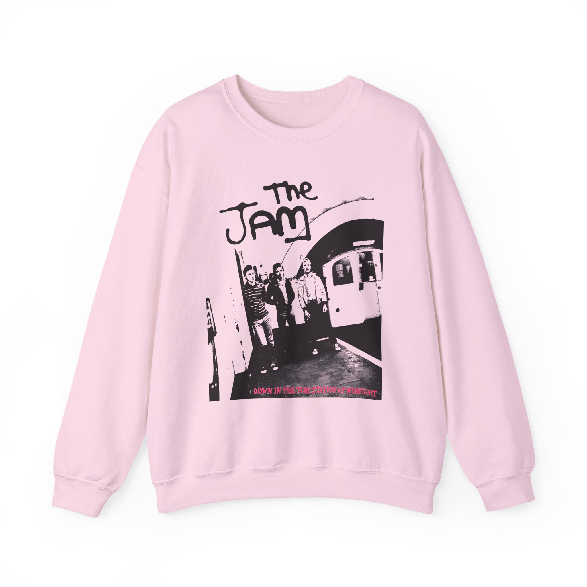 TJ Down at the Tube Station Unisex Heavy Blendâ„¢ Crewneck Sweatshirt
