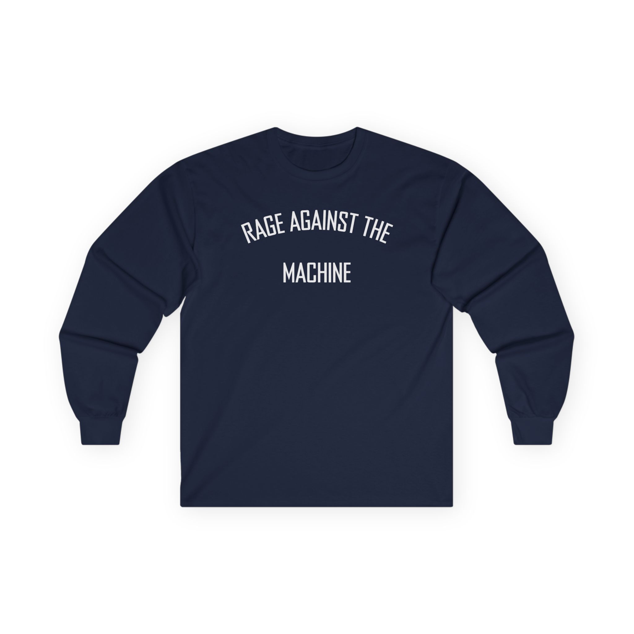 Rage Against the Machine Ratm Text Unisex Ultra Cotton Long Sleeve Tee