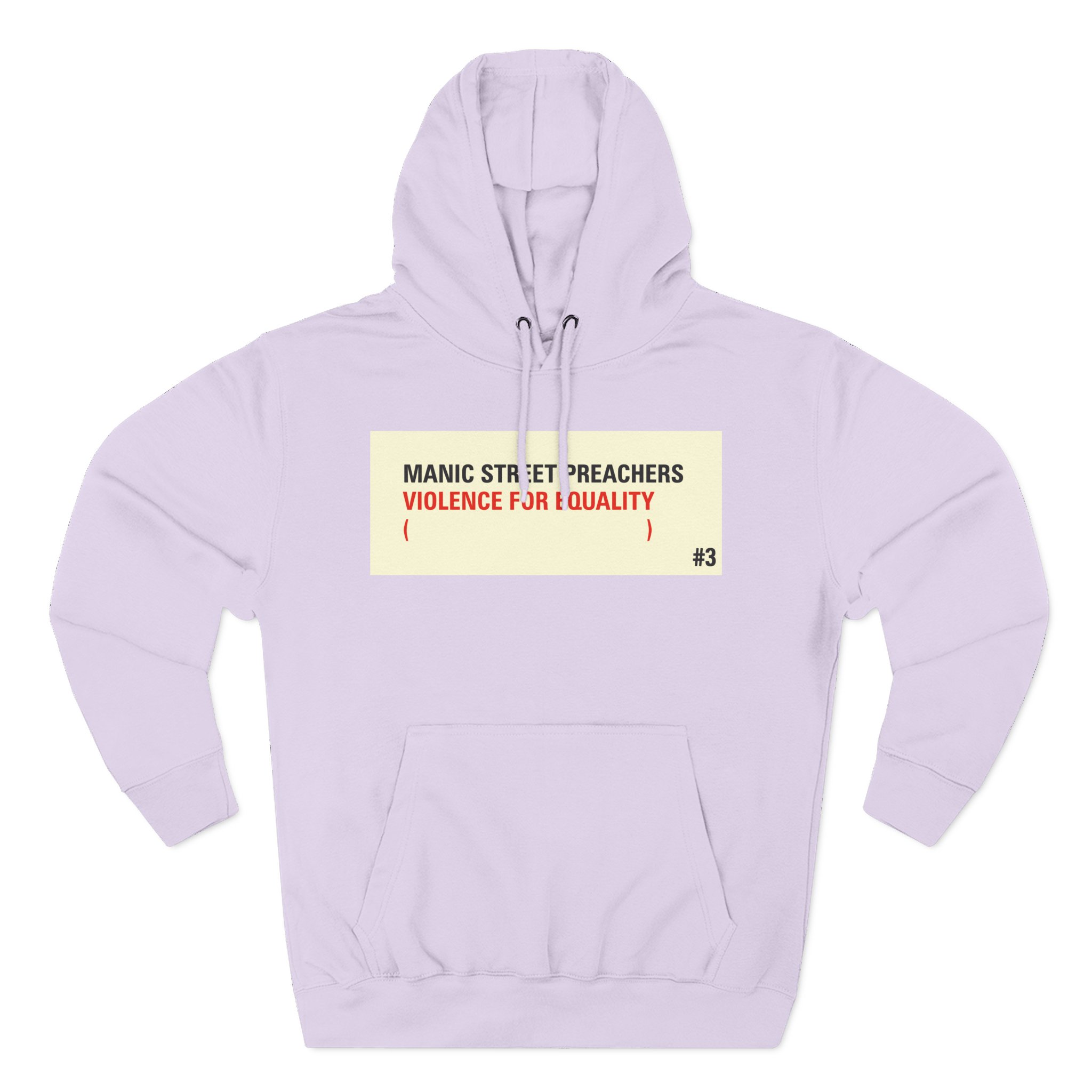 Manic Street Preachers Three-Panel Fleece Hoodie