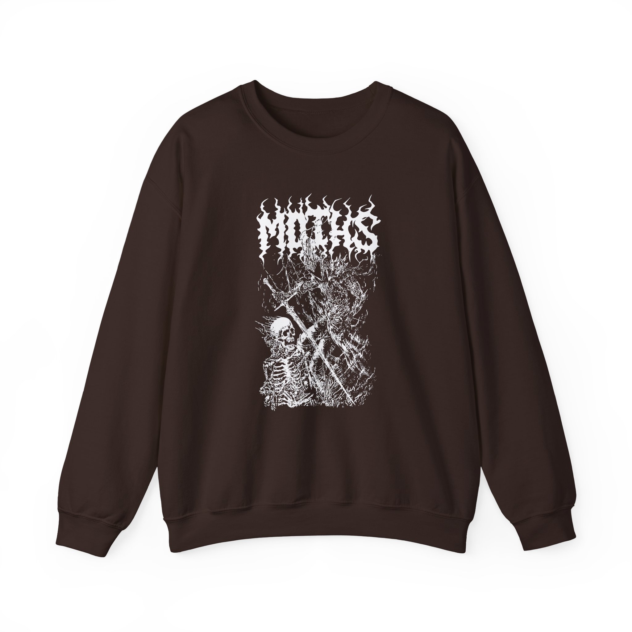 Like Moths to Flames Cycles Unisex Heavy Blendâ„¢ Crewneck Sweatshirt