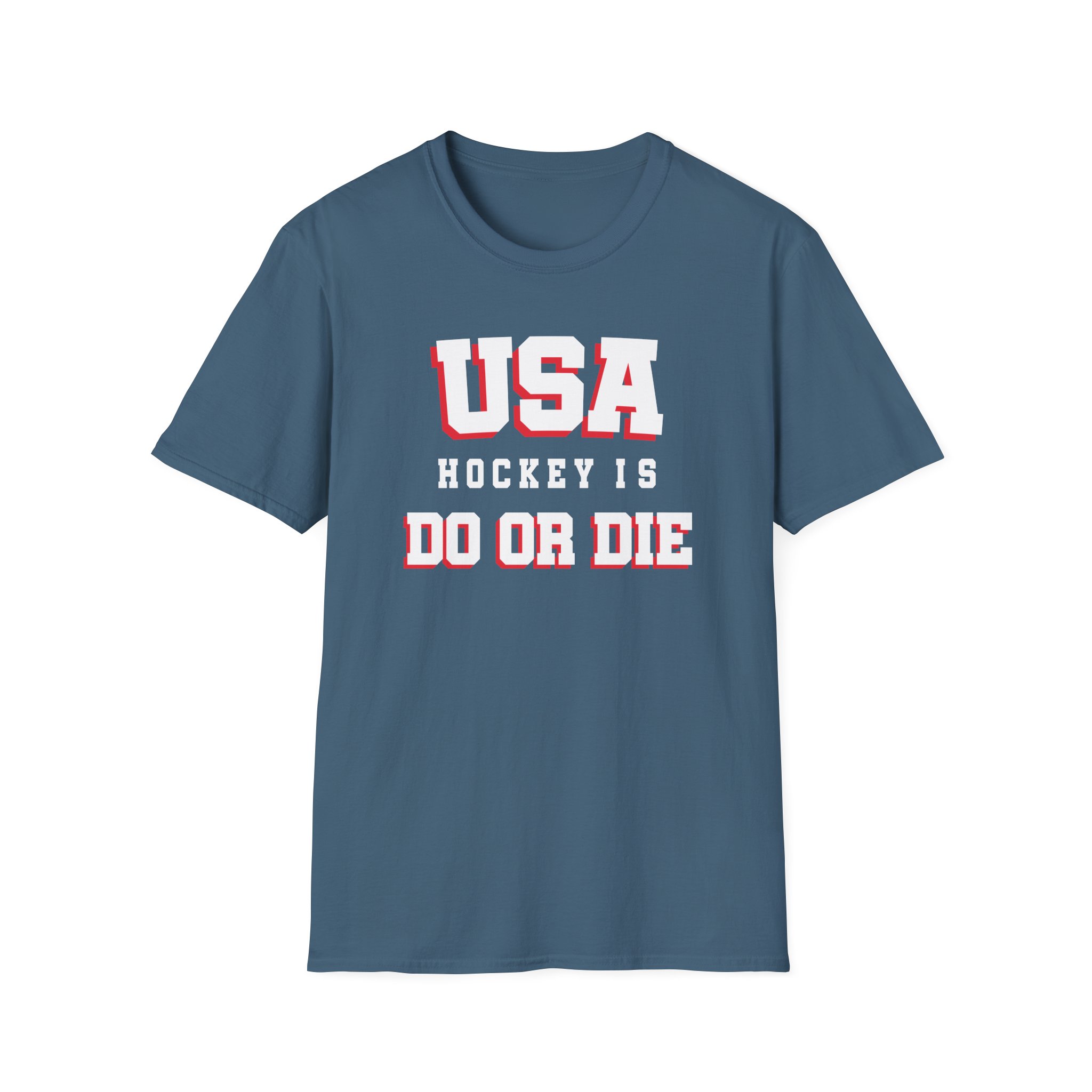 Spittin Chiclets Usa Do or Die Unisex Softstyle T-Shirt