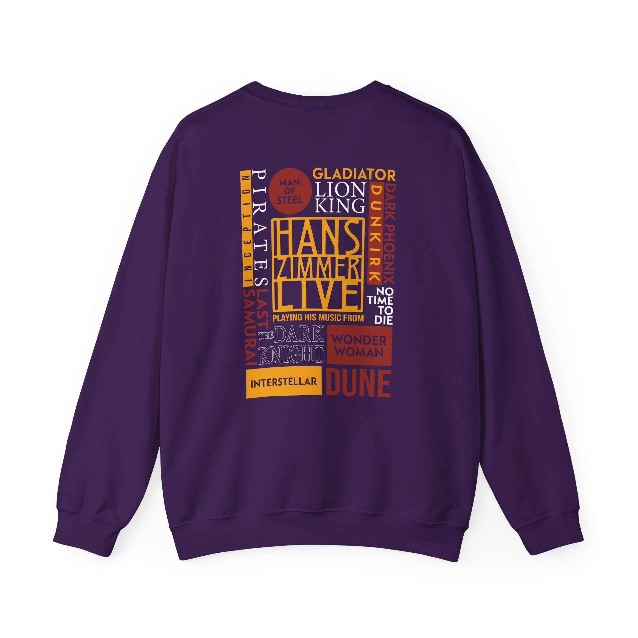 Hans Zimmer Titles Unisex Heavy Blendâ„¢ Crewneck Sweatshirt