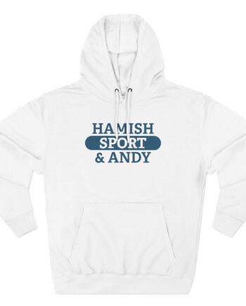 Hamish and Andy Three-Panel Fleece Hoodie