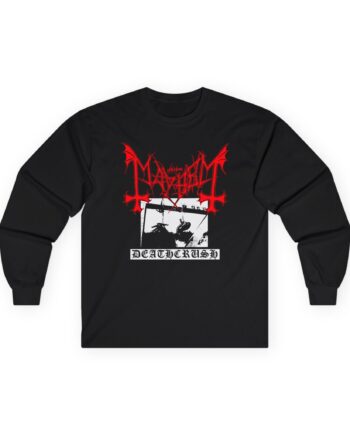 Mayhem Deathcrush Unisex Ultra Cotton Long Sleeve Tee