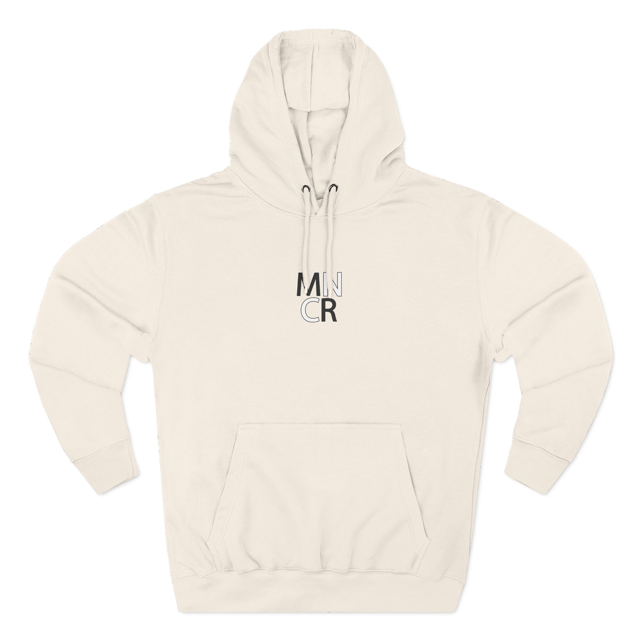Hybe Bts Monochrome Three-Panel Fleece Hoodie