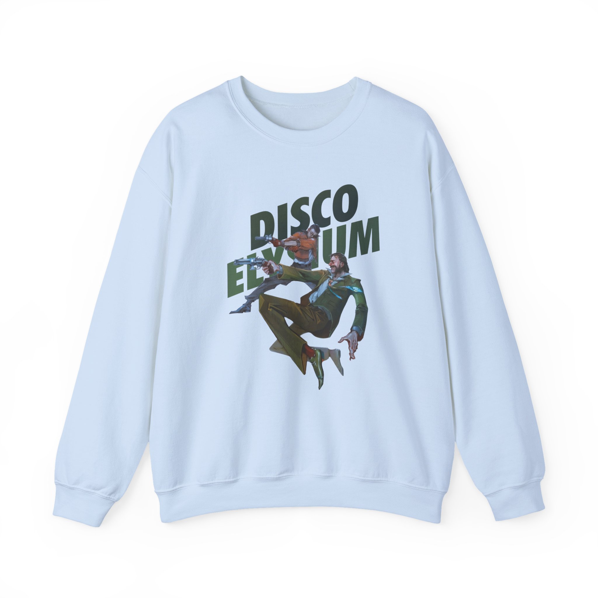Disco Elysium Unisex Heavy Blendâ„¢ Crewneck Sweatshirt