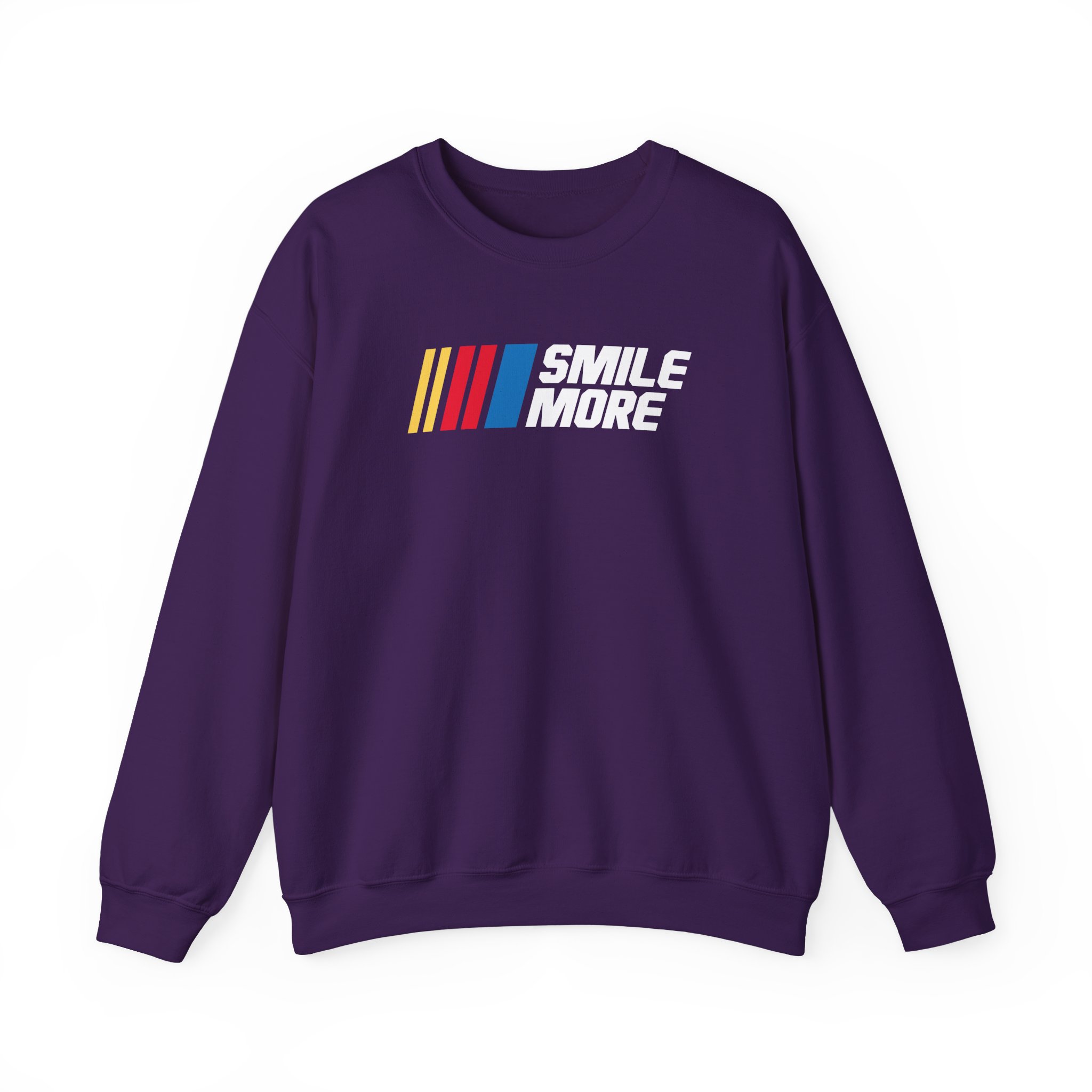 Roman Atwood Smile More Racing Unisex Heavy Blendâ„¢ Crewneck Sweatshirt