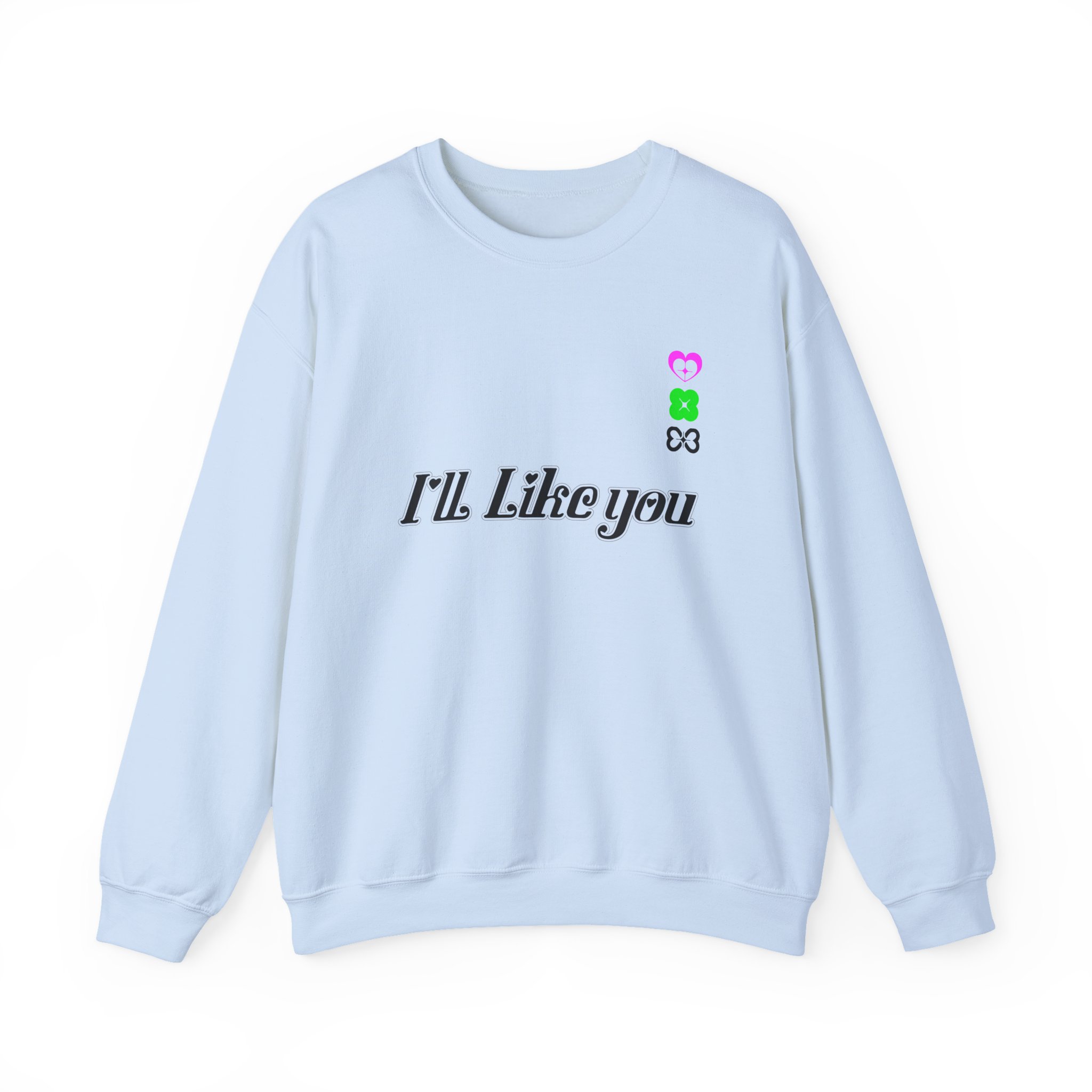 ILLIT 2nd Mini Album ‘i’ll Like You Unisex Heavy Blend™ Crewneck Sweatshirt