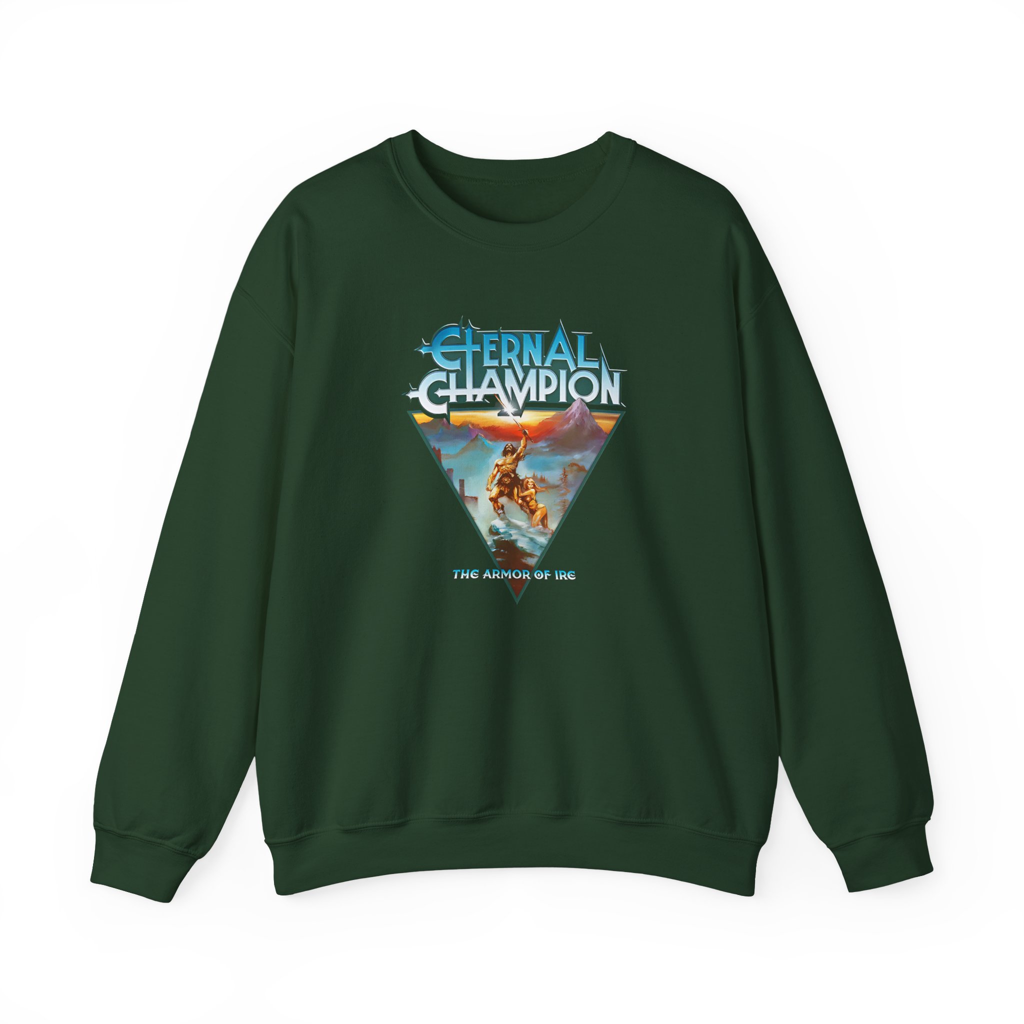 Eternal Champion Triangle Ire Unisex Heavy Blendâ„¢ Crewneck Sweatshirt