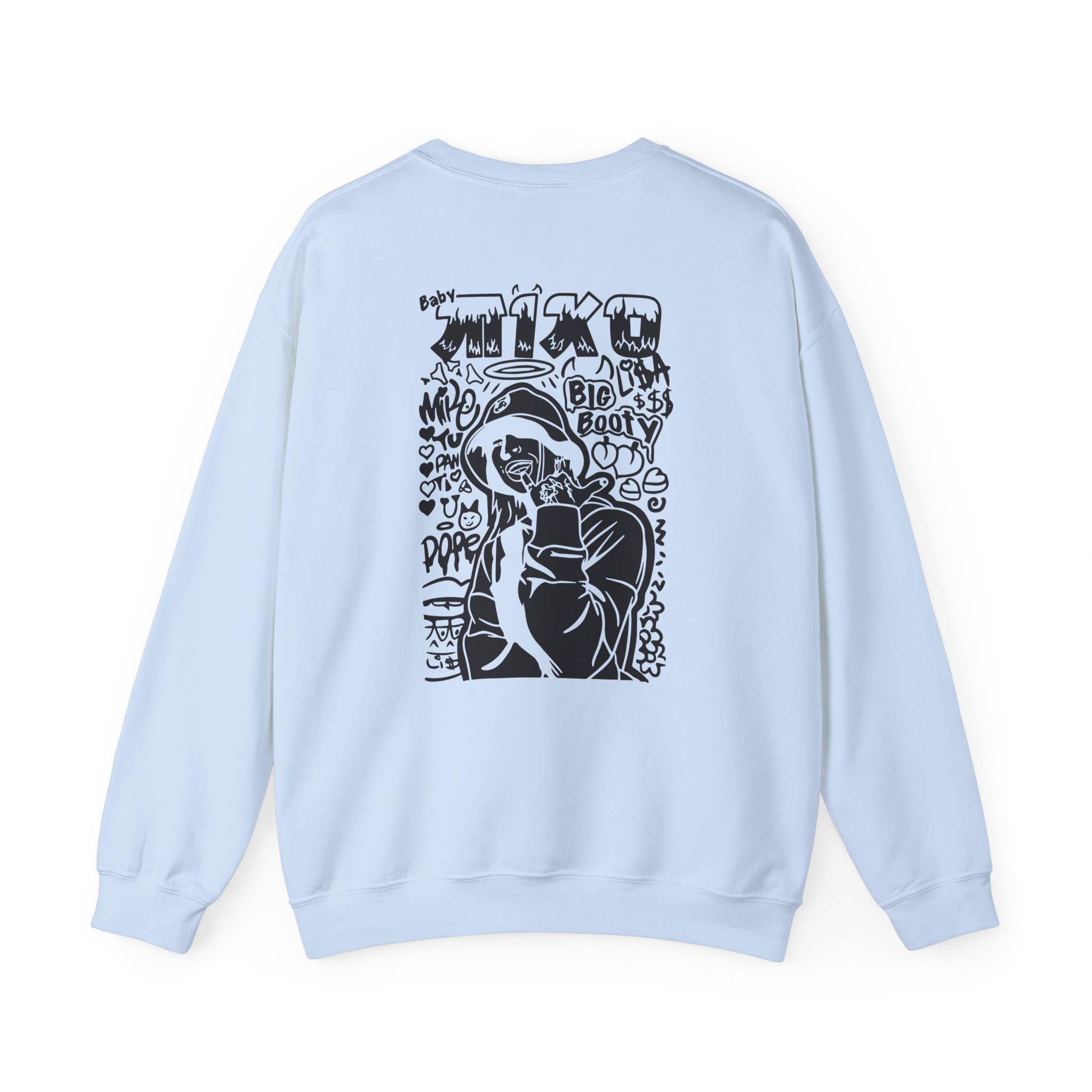 Young Miko Unisex Heavy Blendâ„¢ Crewneck Sweatshirt