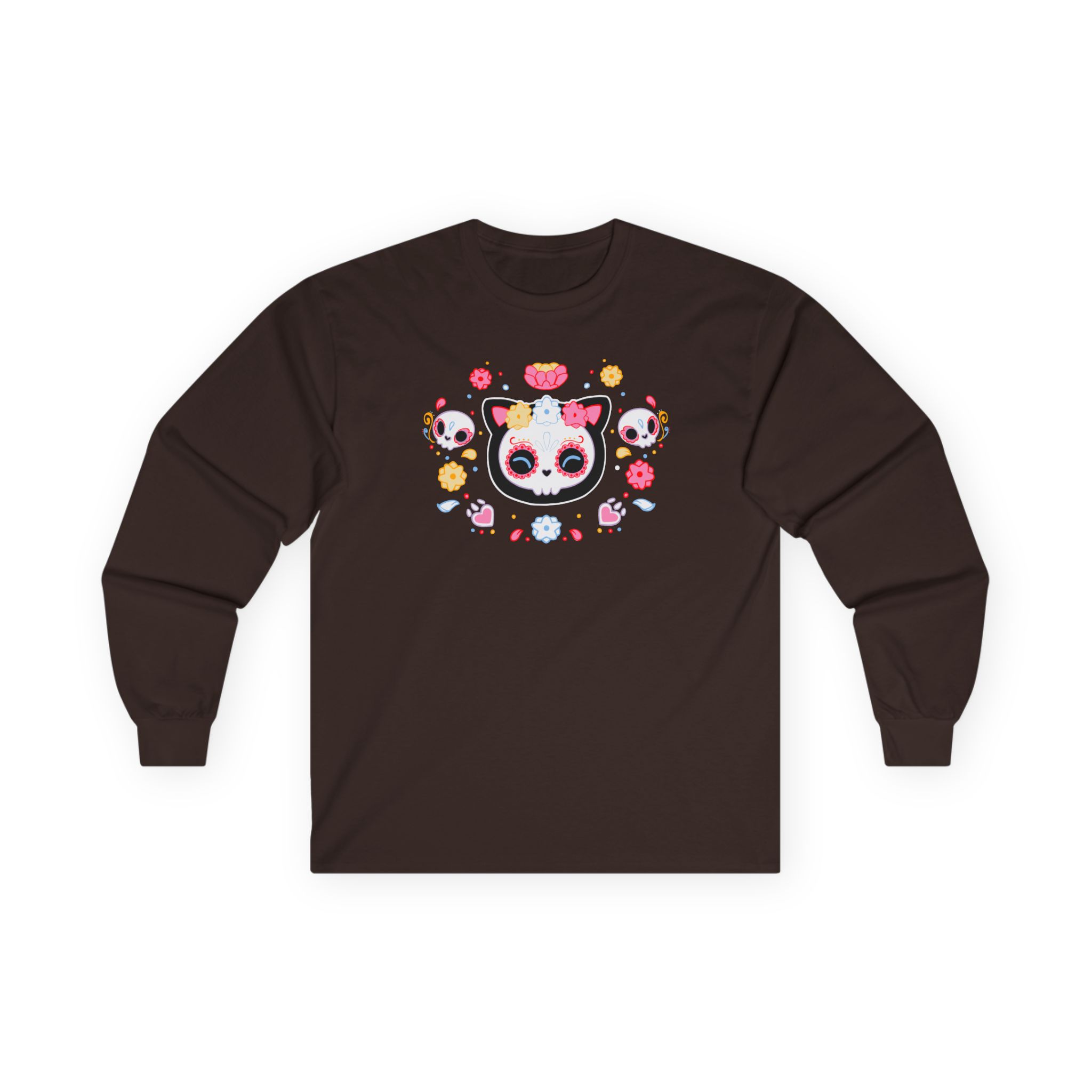 Aphmau Sugar Skull Cat Unisex Ultra Cotton Long Sleeve Tee
