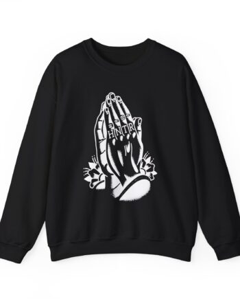 Demon Hunter  Praying Hands Unisex Heavy Blend™ Crewneck Sweatshirt