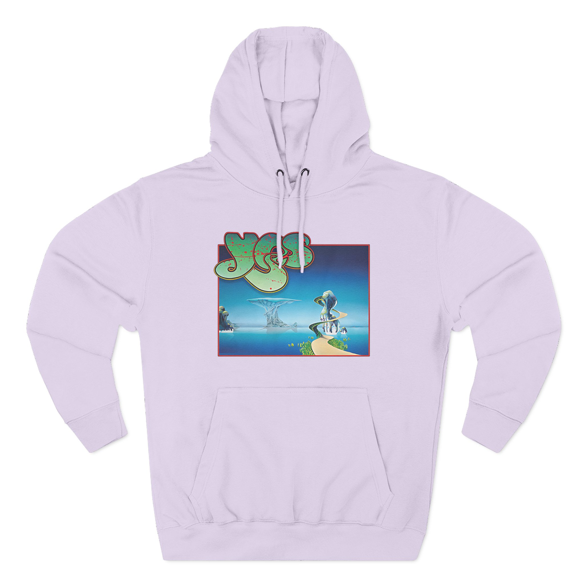 Yes Song Album Cover Three-Panel Fleece Hoodie