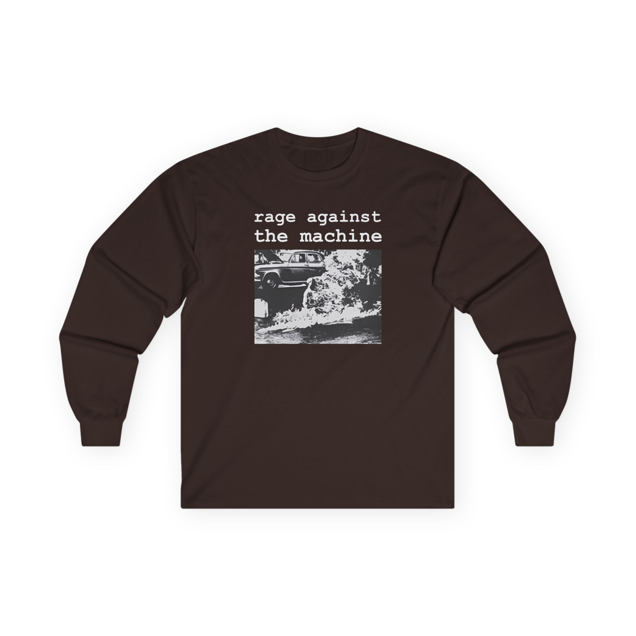 Rage Against the Machine Self-immolation Unisex Ultra Cotton Long Sleeve Tee
