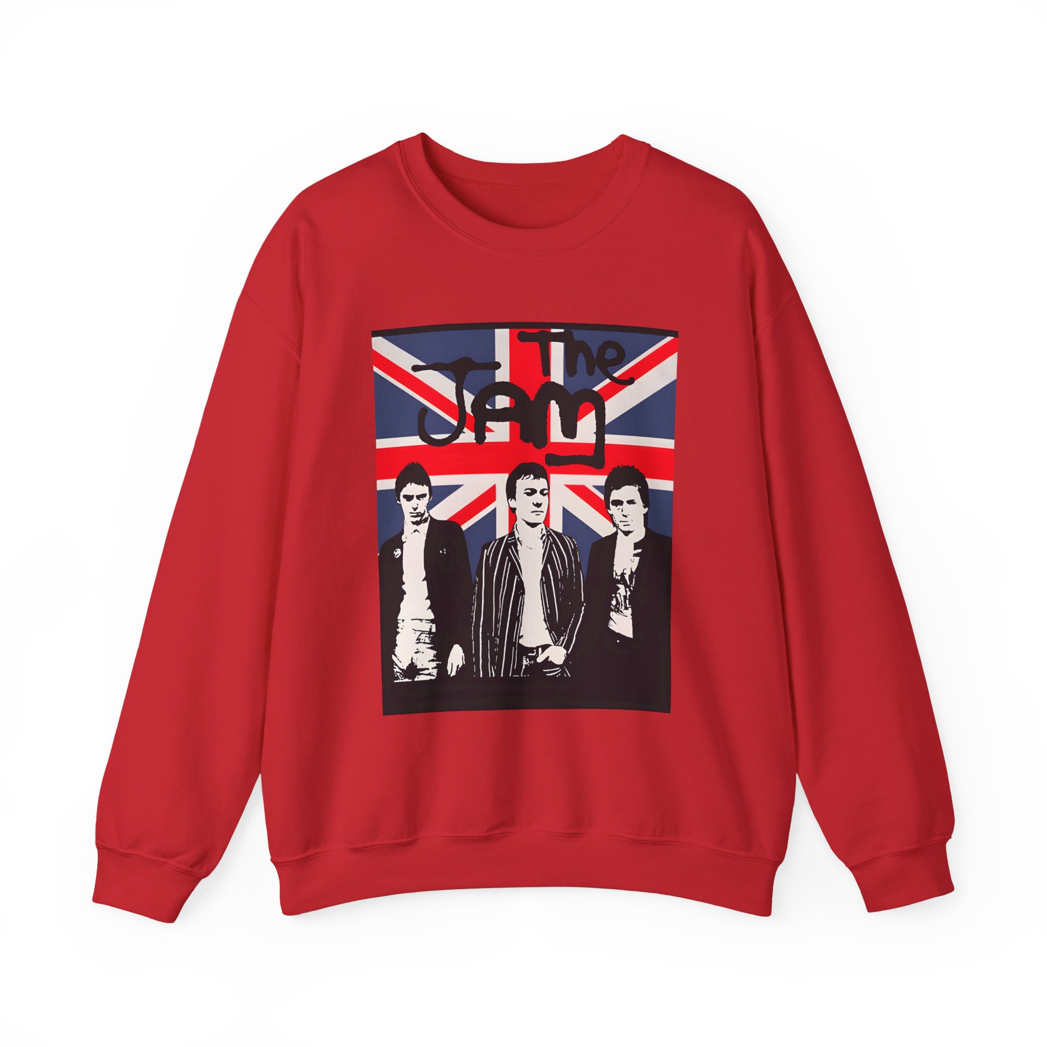 TJ British Flag Unisex Heavy Blendâ„¢ Crewneck Sweatshirt