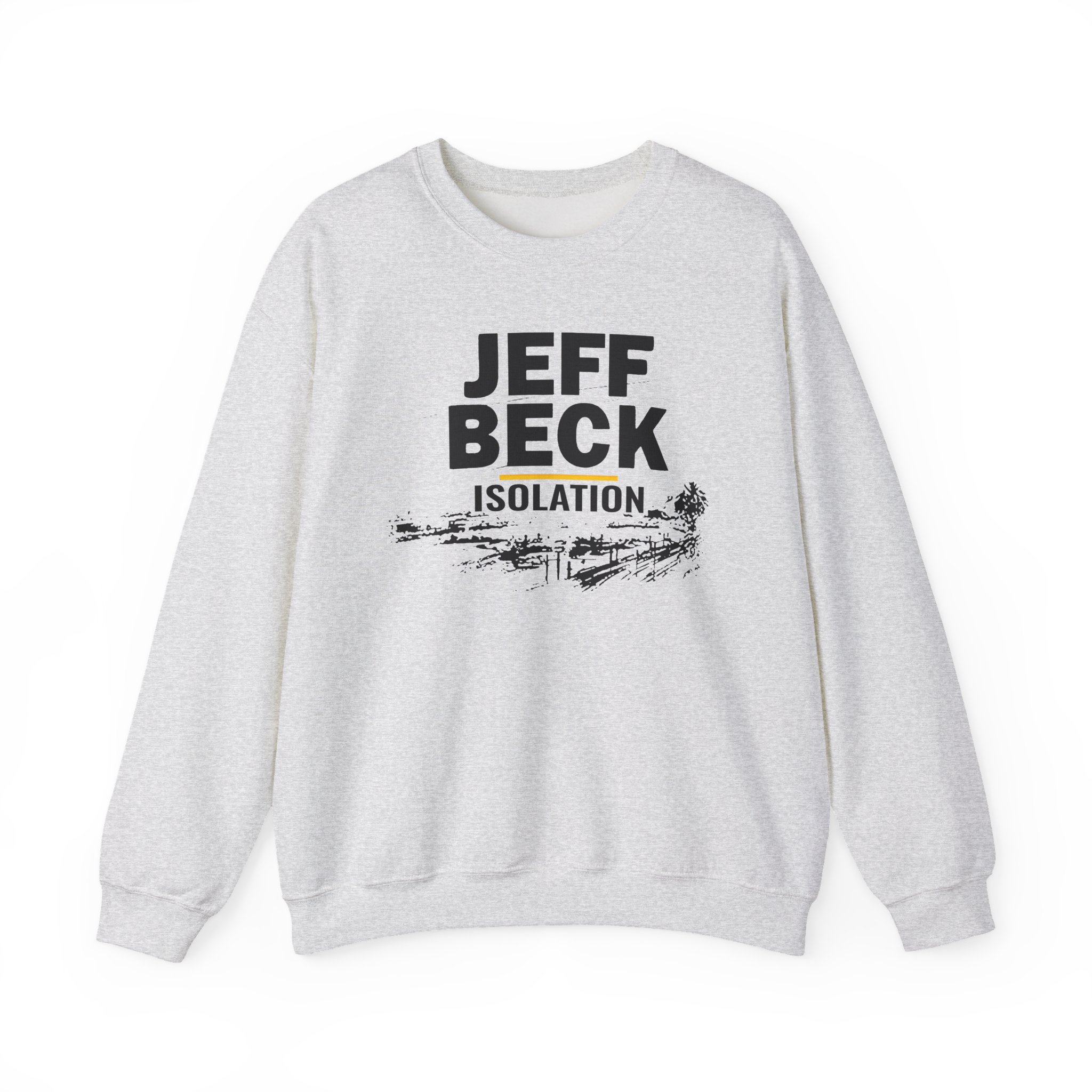 Jeff Beck Isolation Unisex Heavy Blendâ„¢ Crewneck Sweatshirt