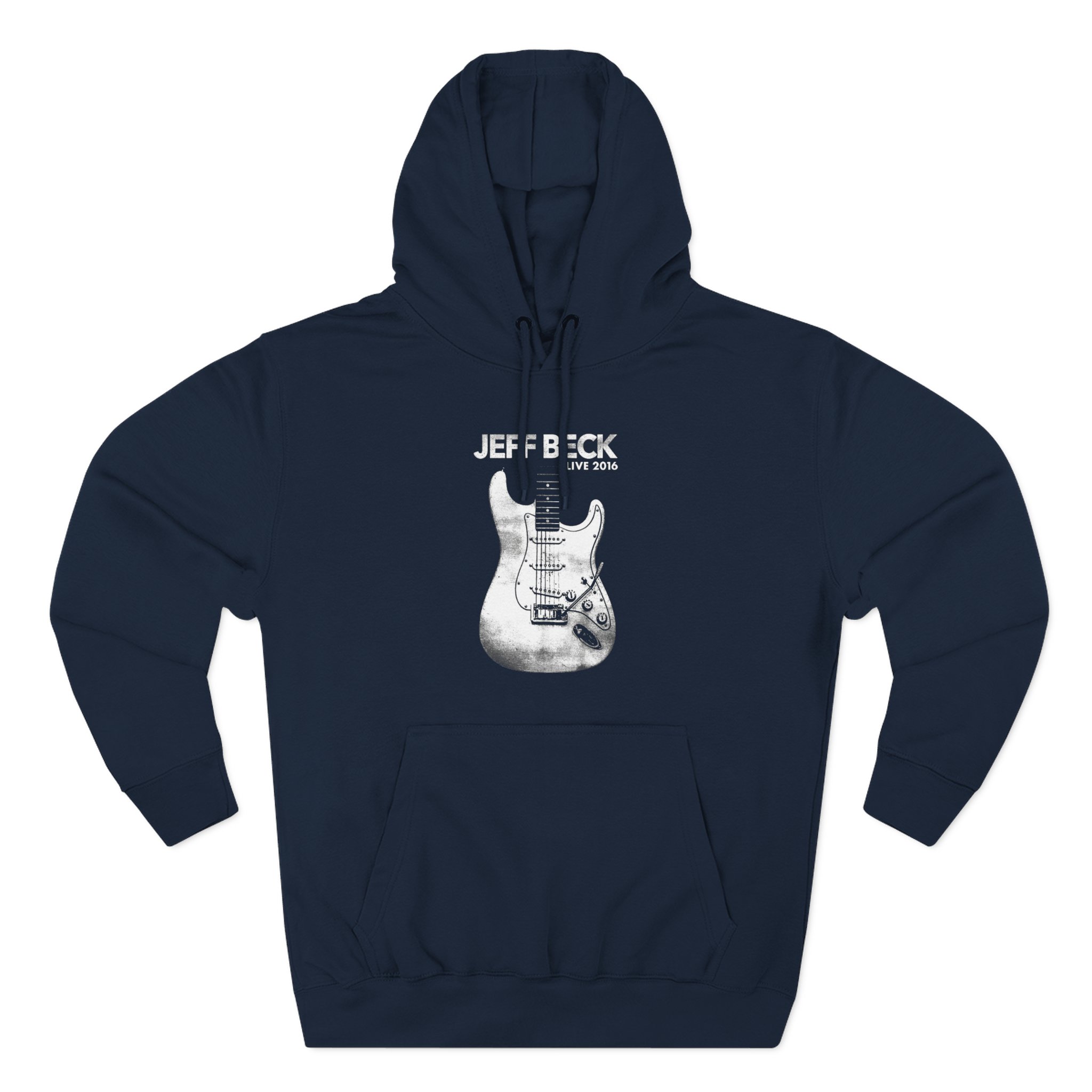 Jeff Beck Live in the Dark Three-Panel Fleece Hoodie