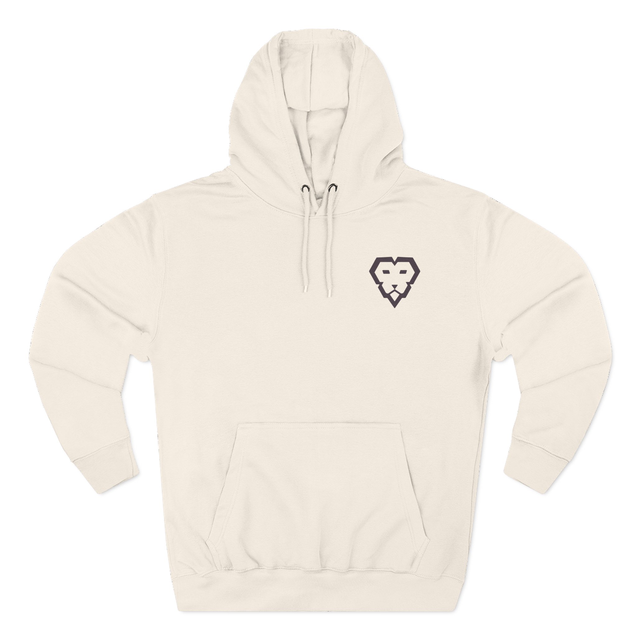 Couragejd Three-Panel Fleece Hoodie