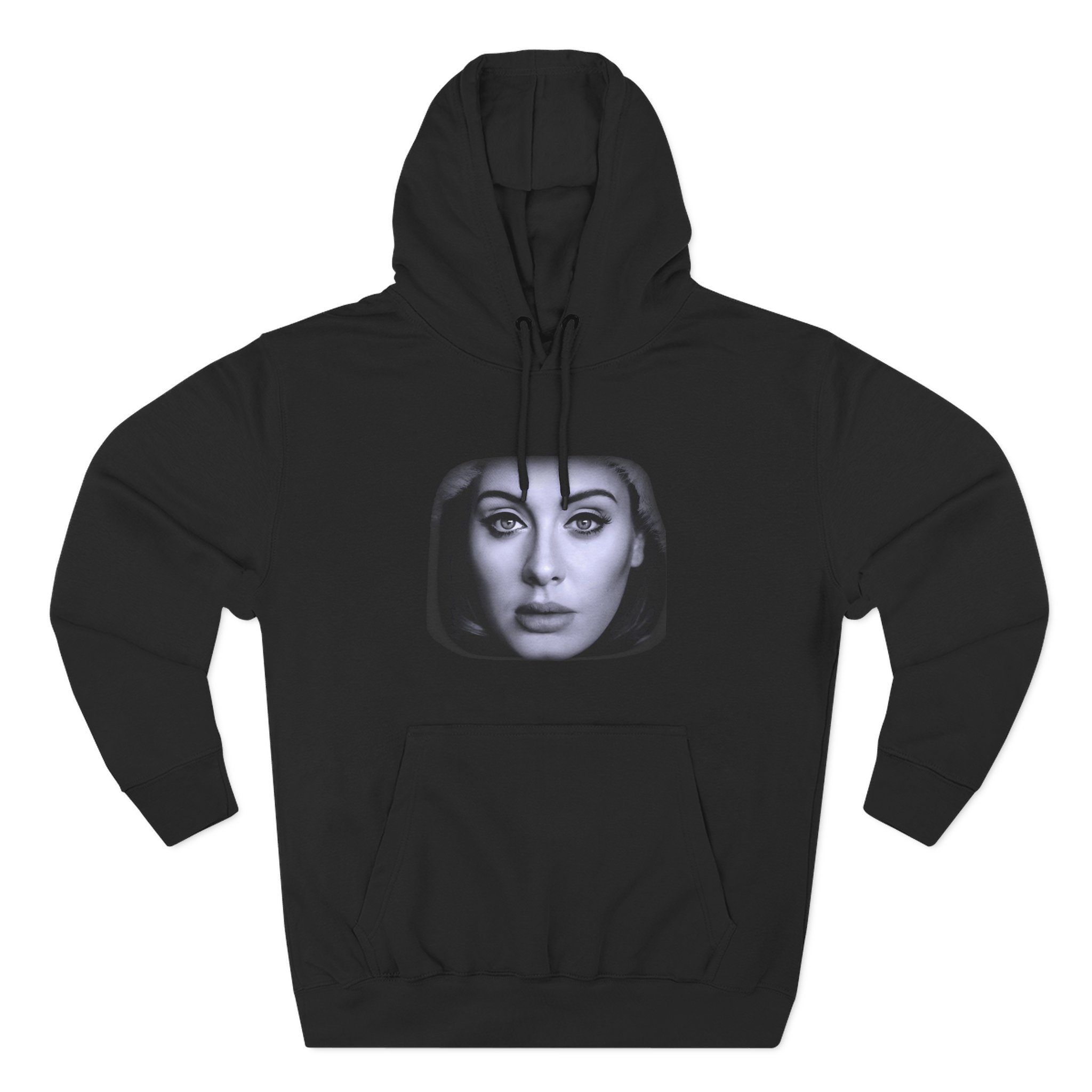 Adele Three-Panel Fleece Hoodie