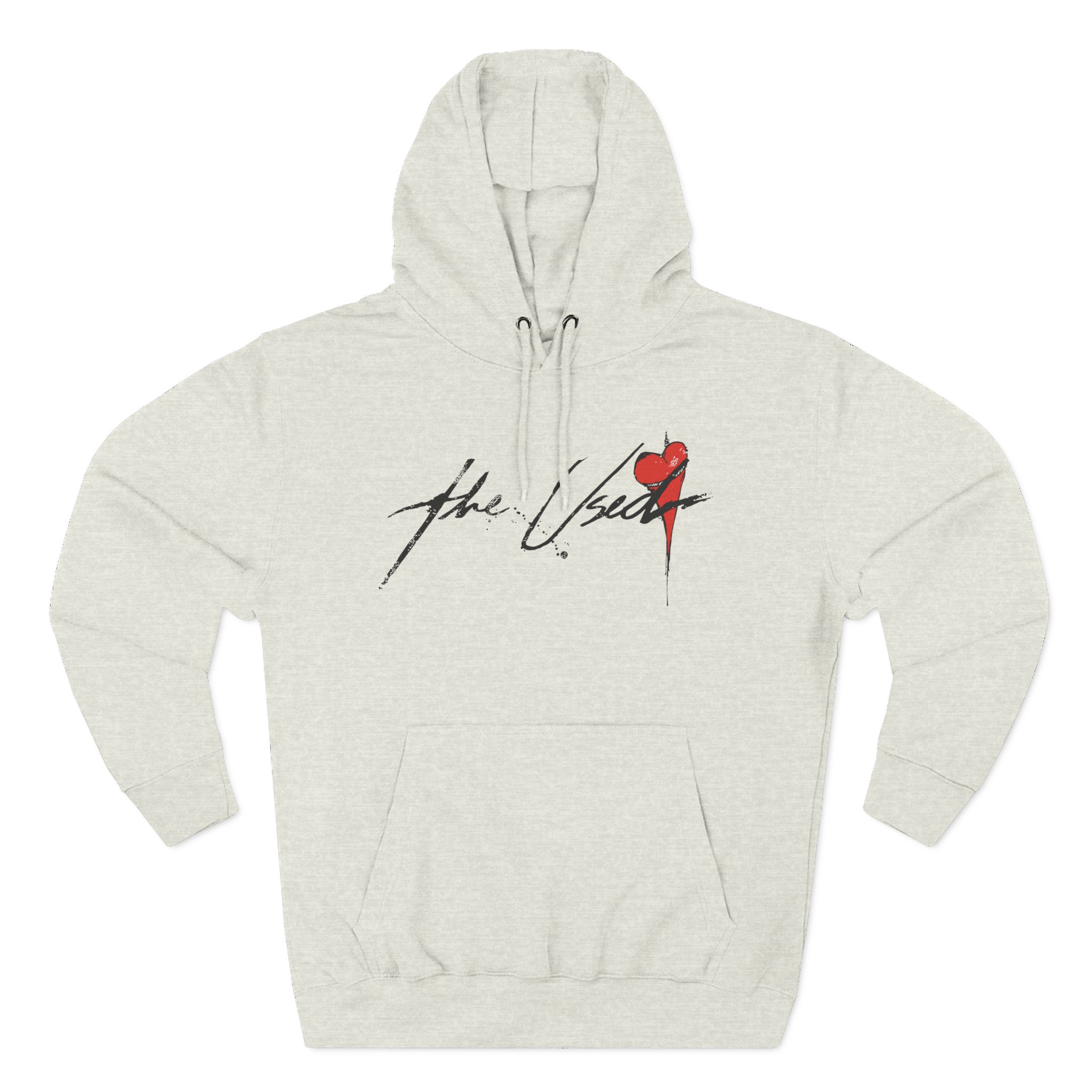 The Used Heart Noose Three-Panel Fleece Hoodie