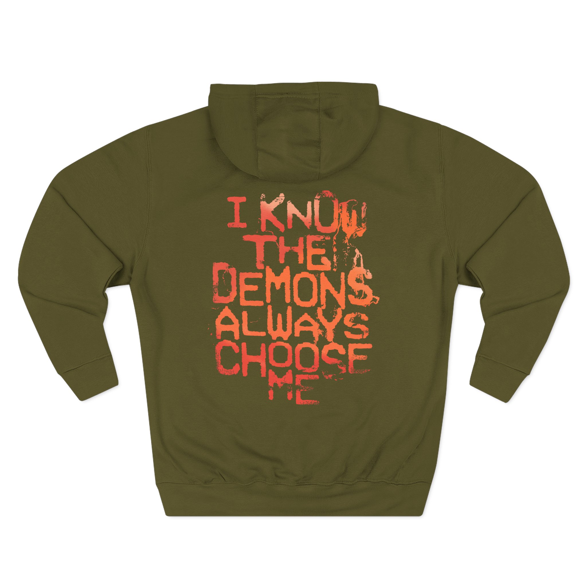 Poppy Demons Three-Panel Fleece Hoodie
