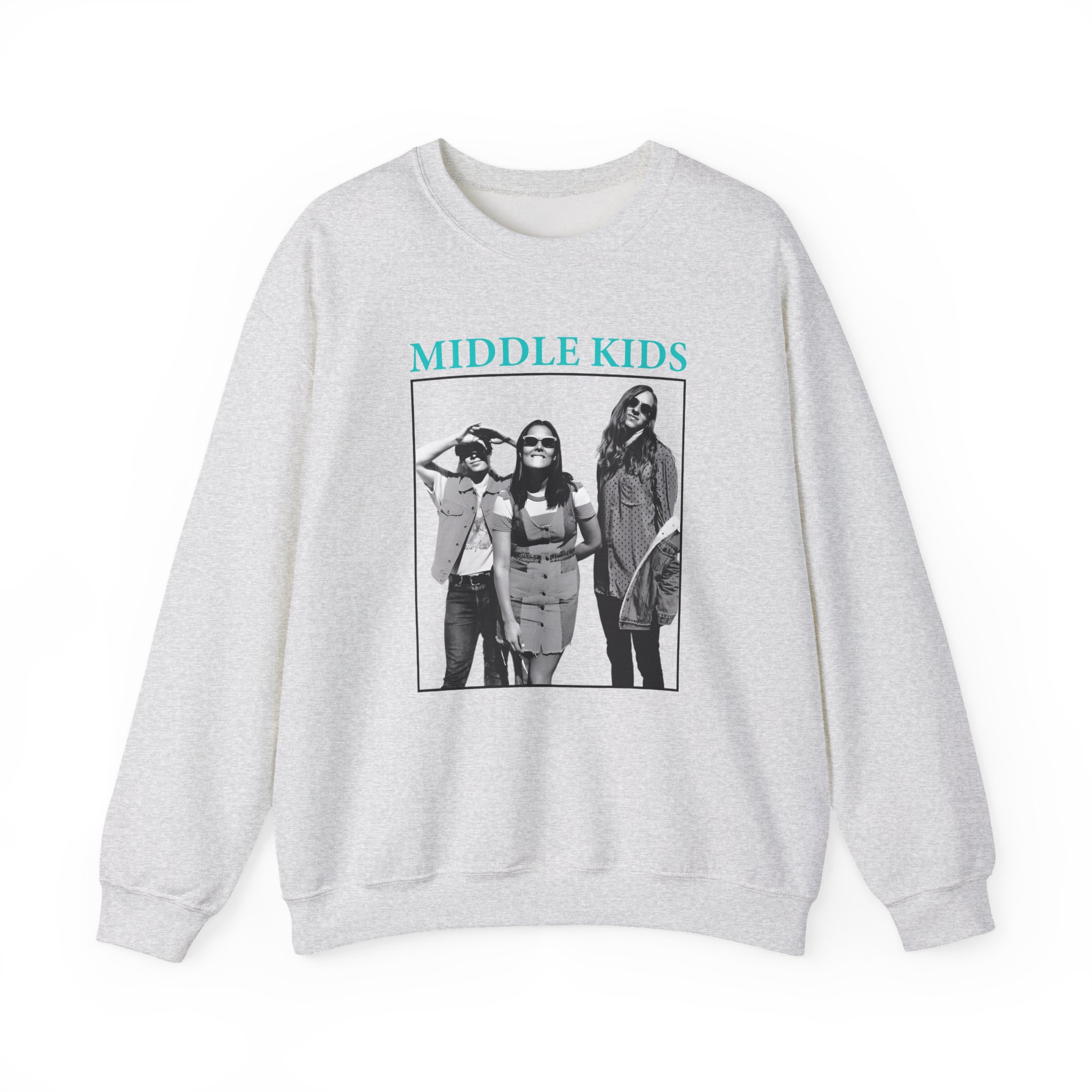 Middle Kids Polaroid Unisex Heavy Blendâ„¢ Crewneck Sweatshirt