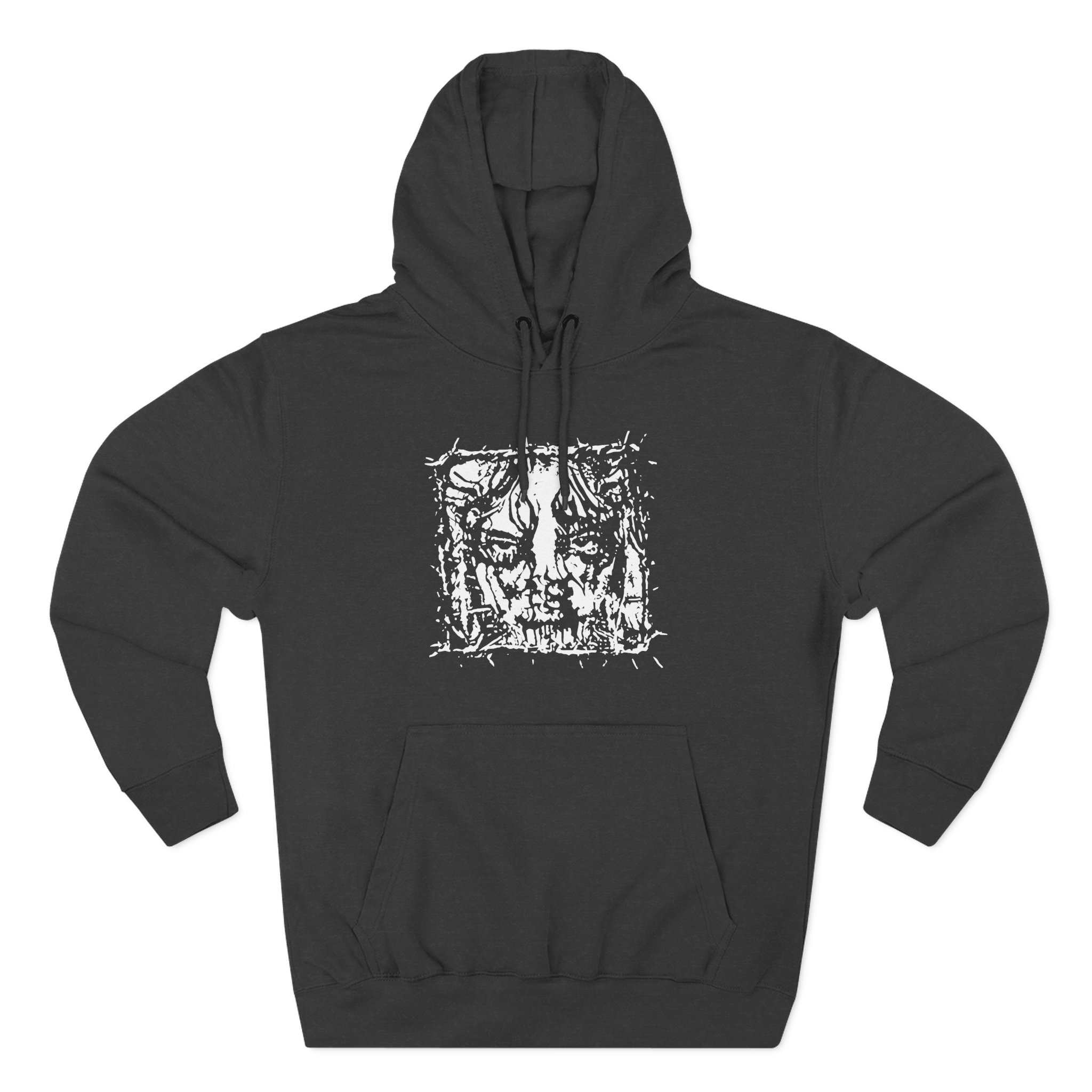 Poppy Disagree Three-Panel Fleece Hoodie