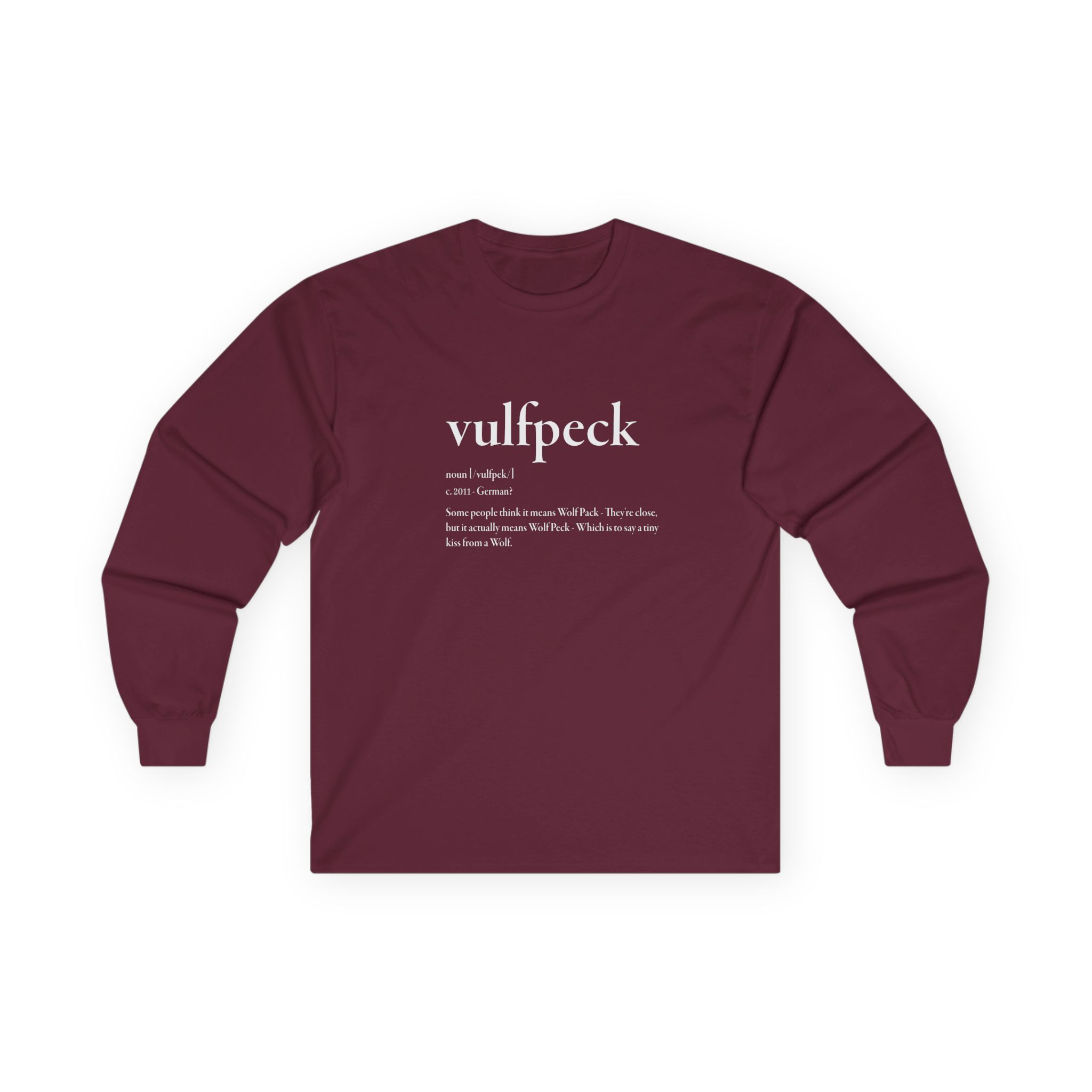 Vulfpeck Definition Unisex Ultra Cotton Long Sleeve Tee