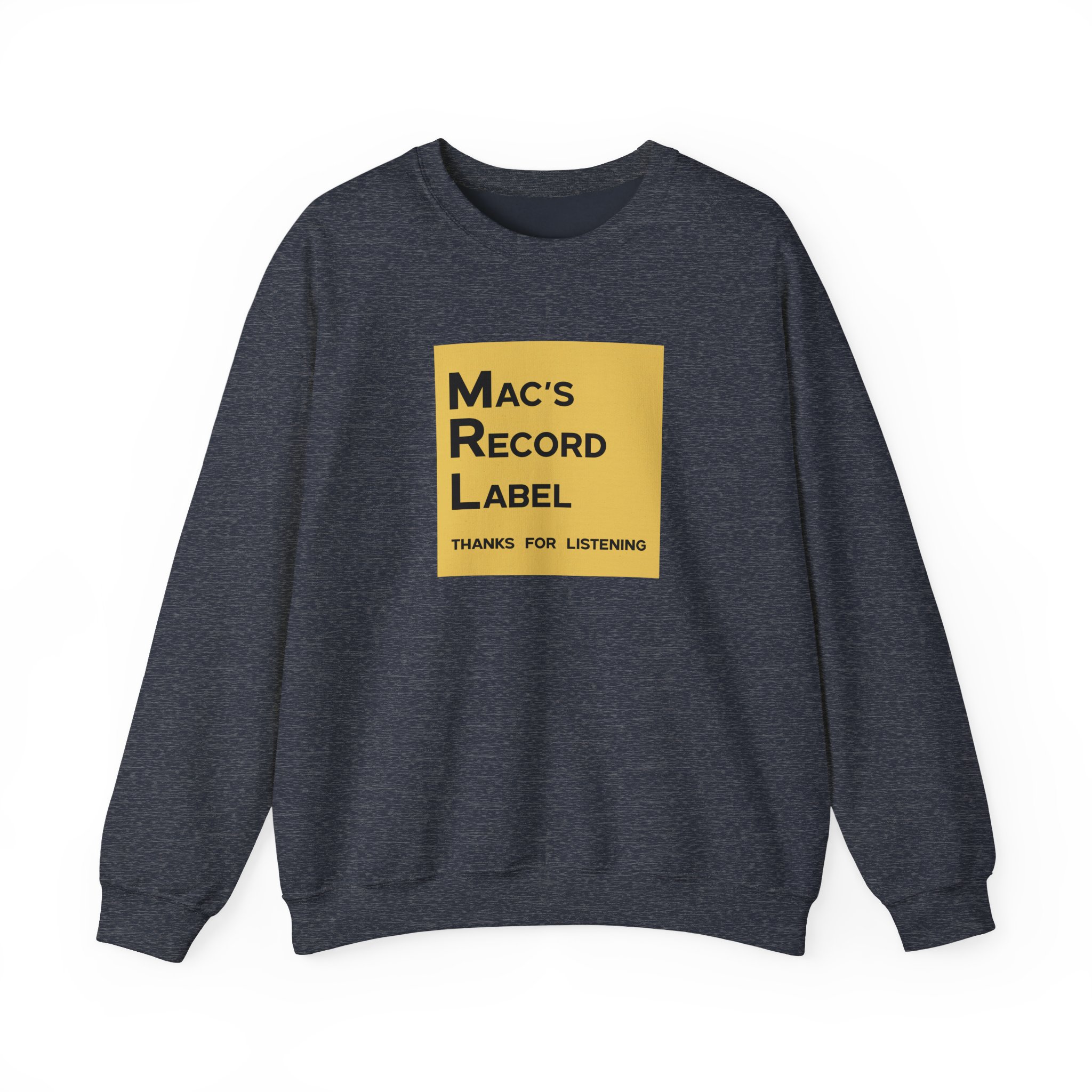 Mac Demarco Label Logo Unisex Heavy Blendâ„¢ Crewneck Sweatshirt