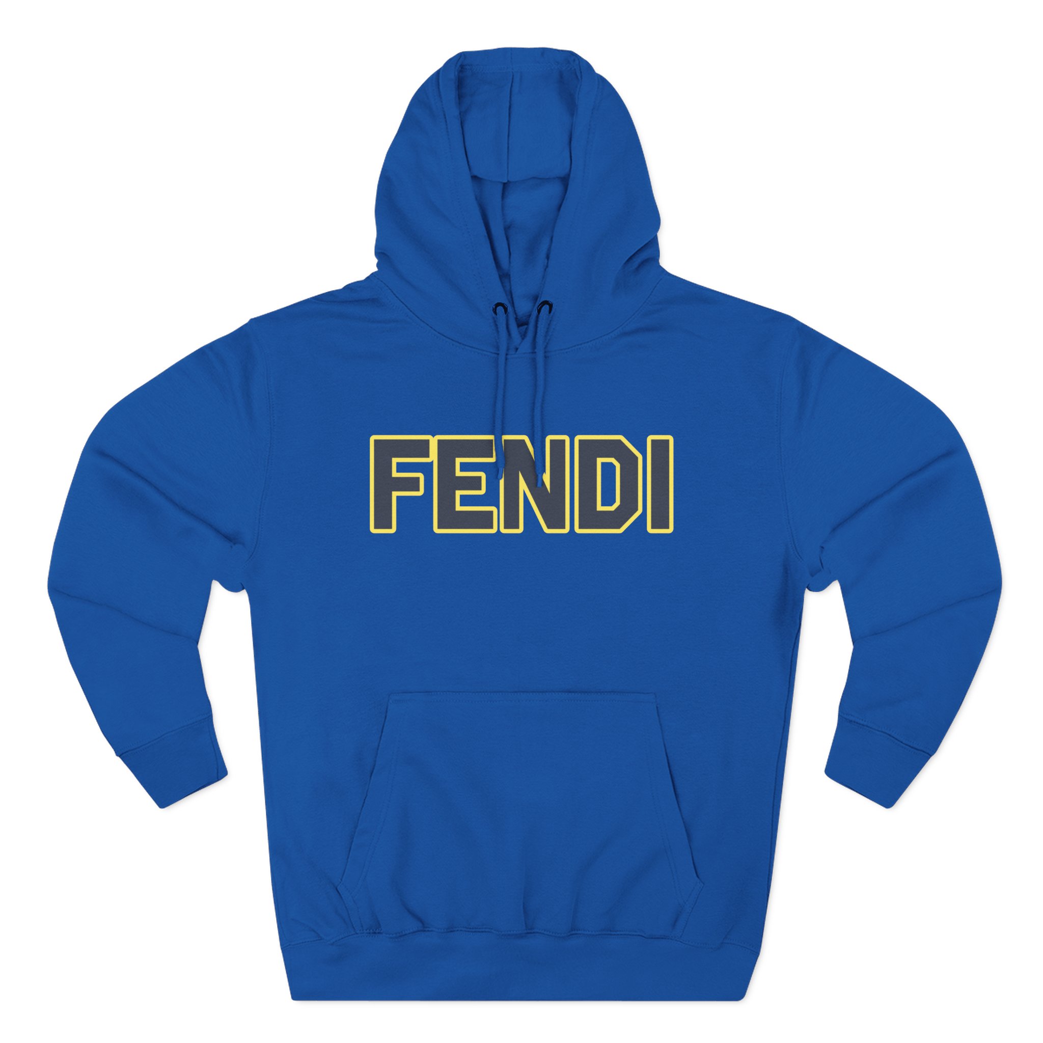 Mula B Fendi Three-Panel Fleece Hoodie