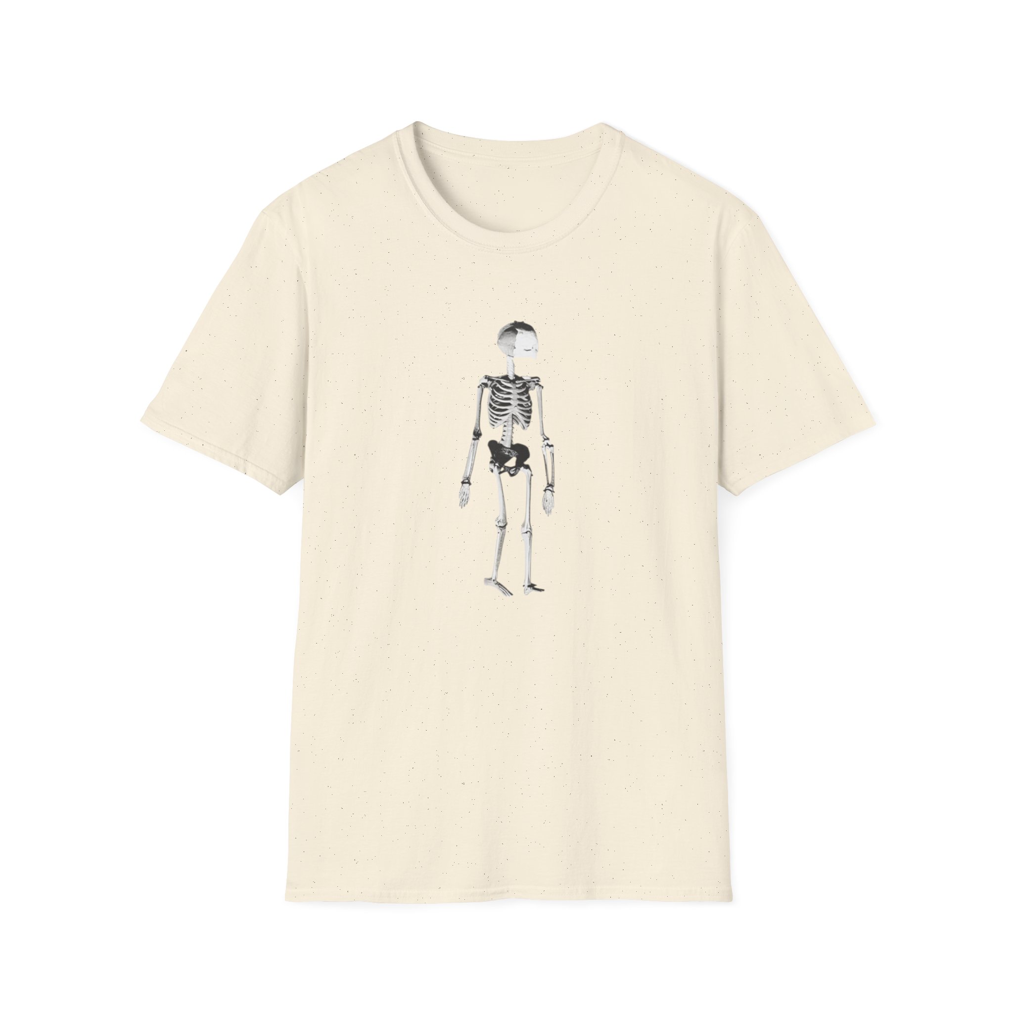 Kurt Cobain Skeleton Unisex Softstyle T-Shirt