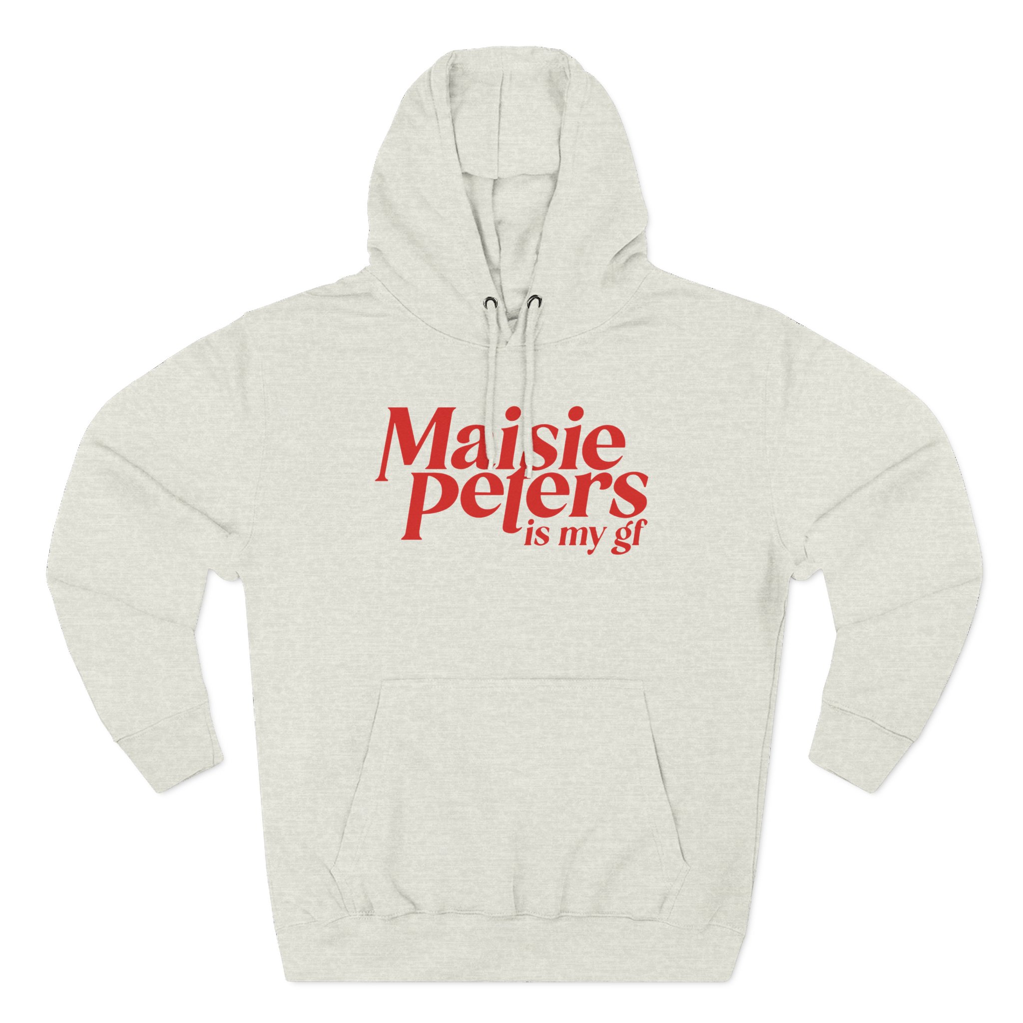 Maisie Peters is My Gf Three-Panel Fleece Hoodie