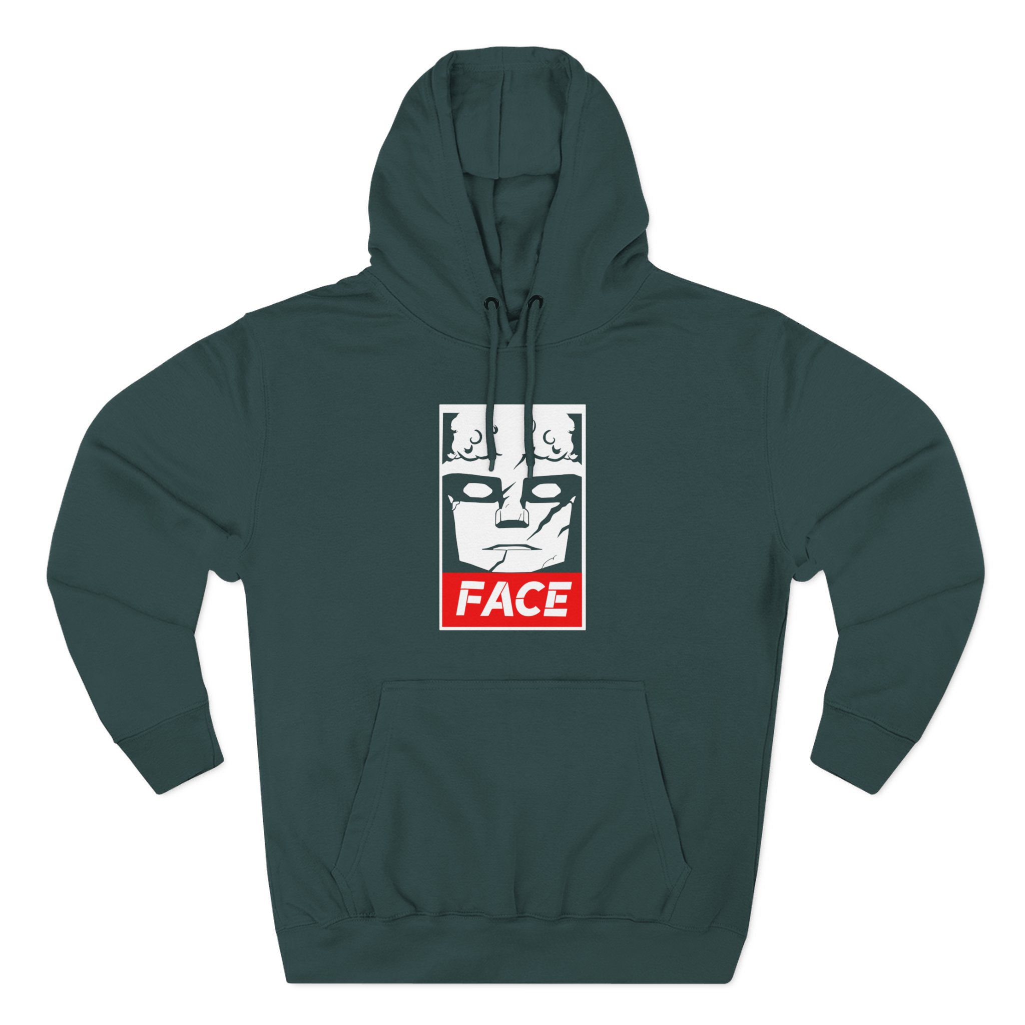Ultrakill Maurice Face Three-Panel Fleece Hoodie