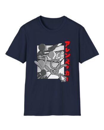 Alan Becker Manga Unisex Softstyle T-Shirt