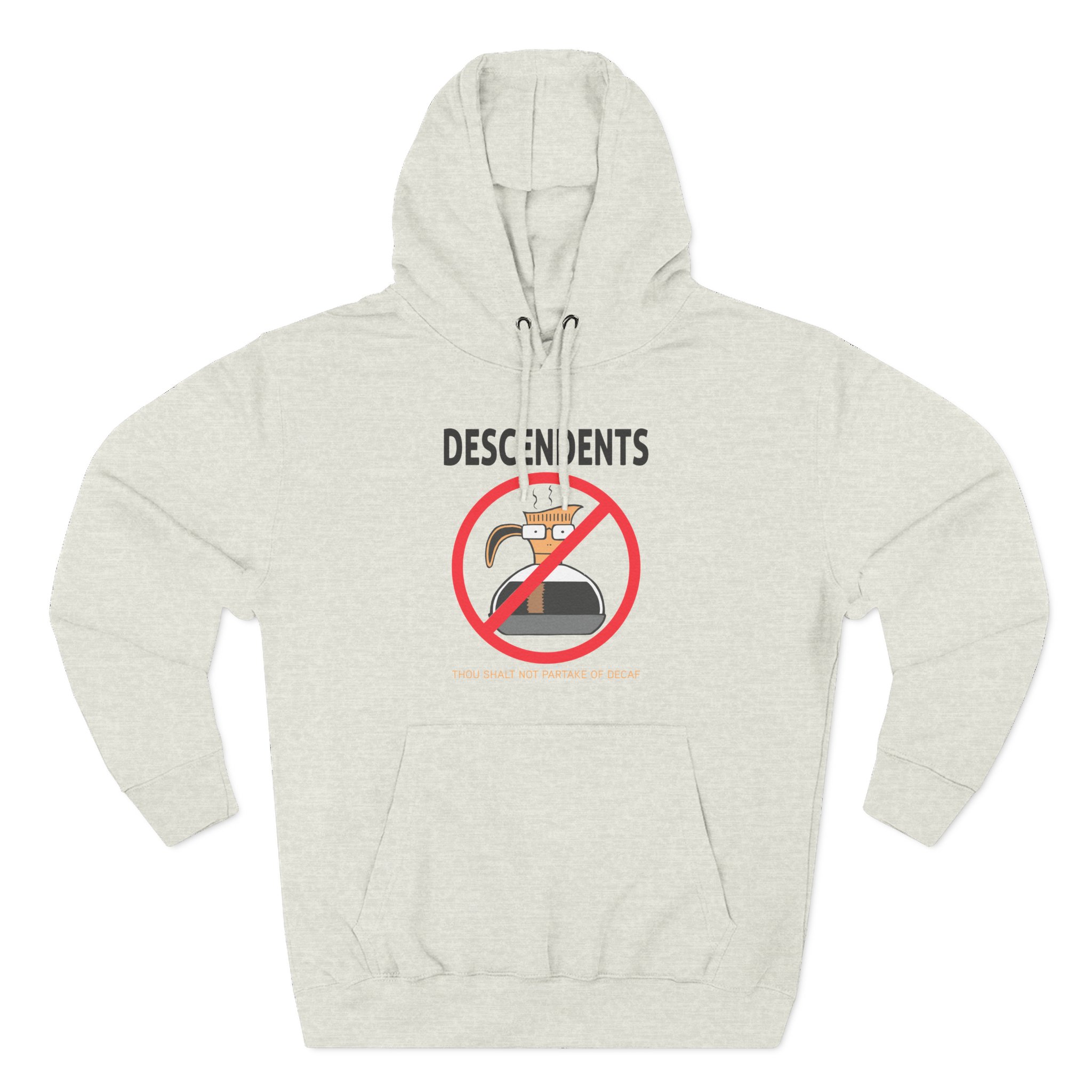 Descendents Decaf Three-Panel Fleece Hoodie