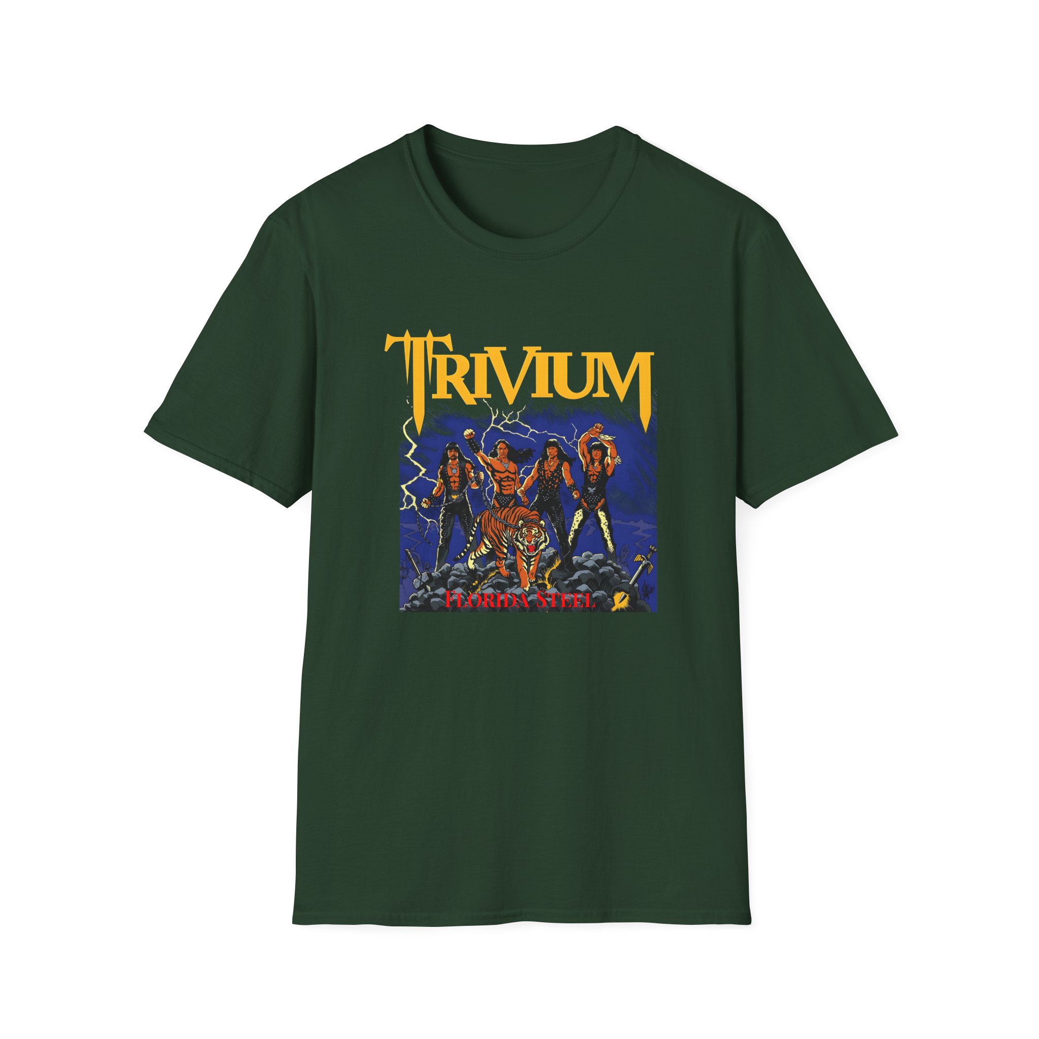 Trivium Kings Of Streaming Unisex Softstyle T-Shirt