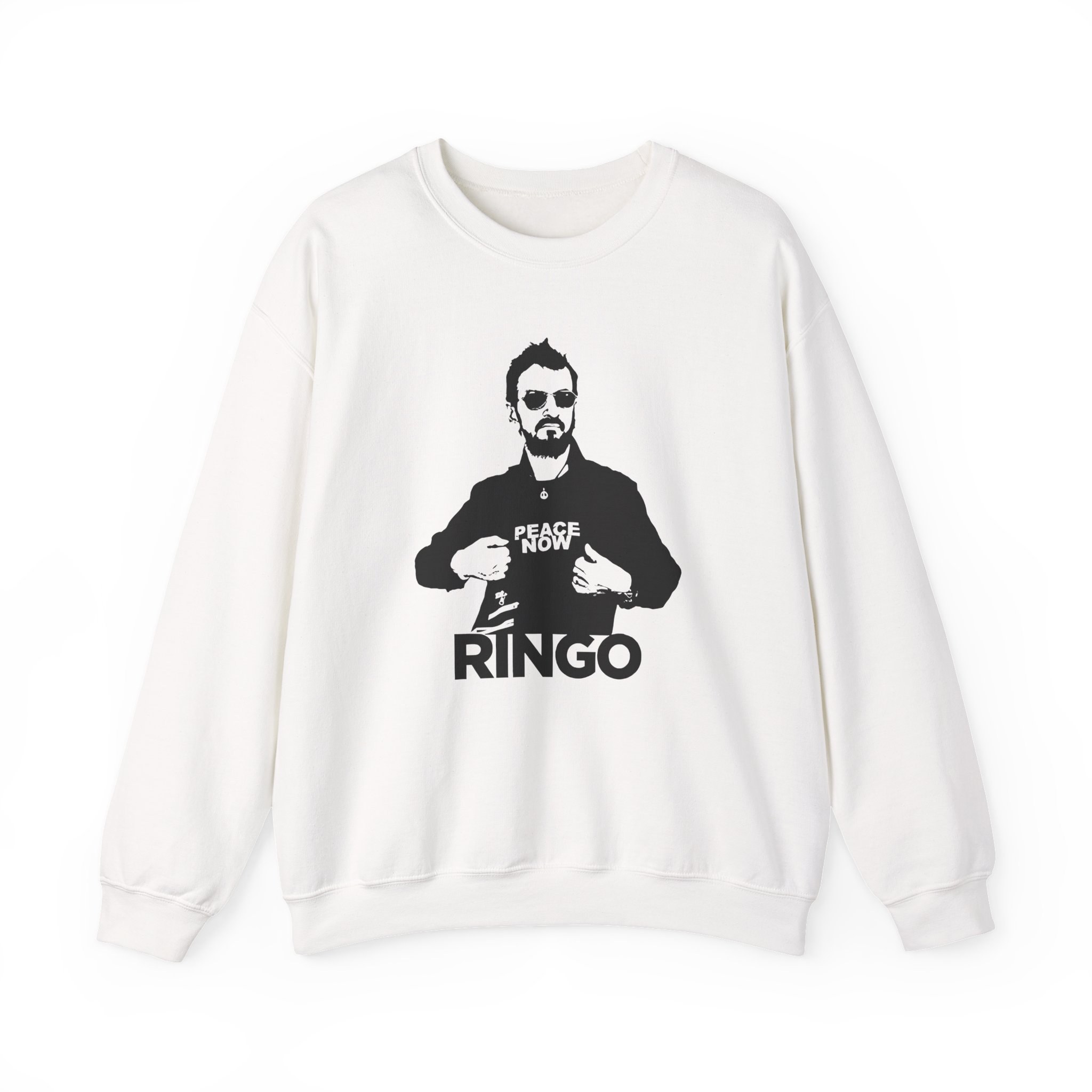 Ringo Starr Peace Now Unisex Heavy Blendâ„¢ Crewneck Sweatshirt