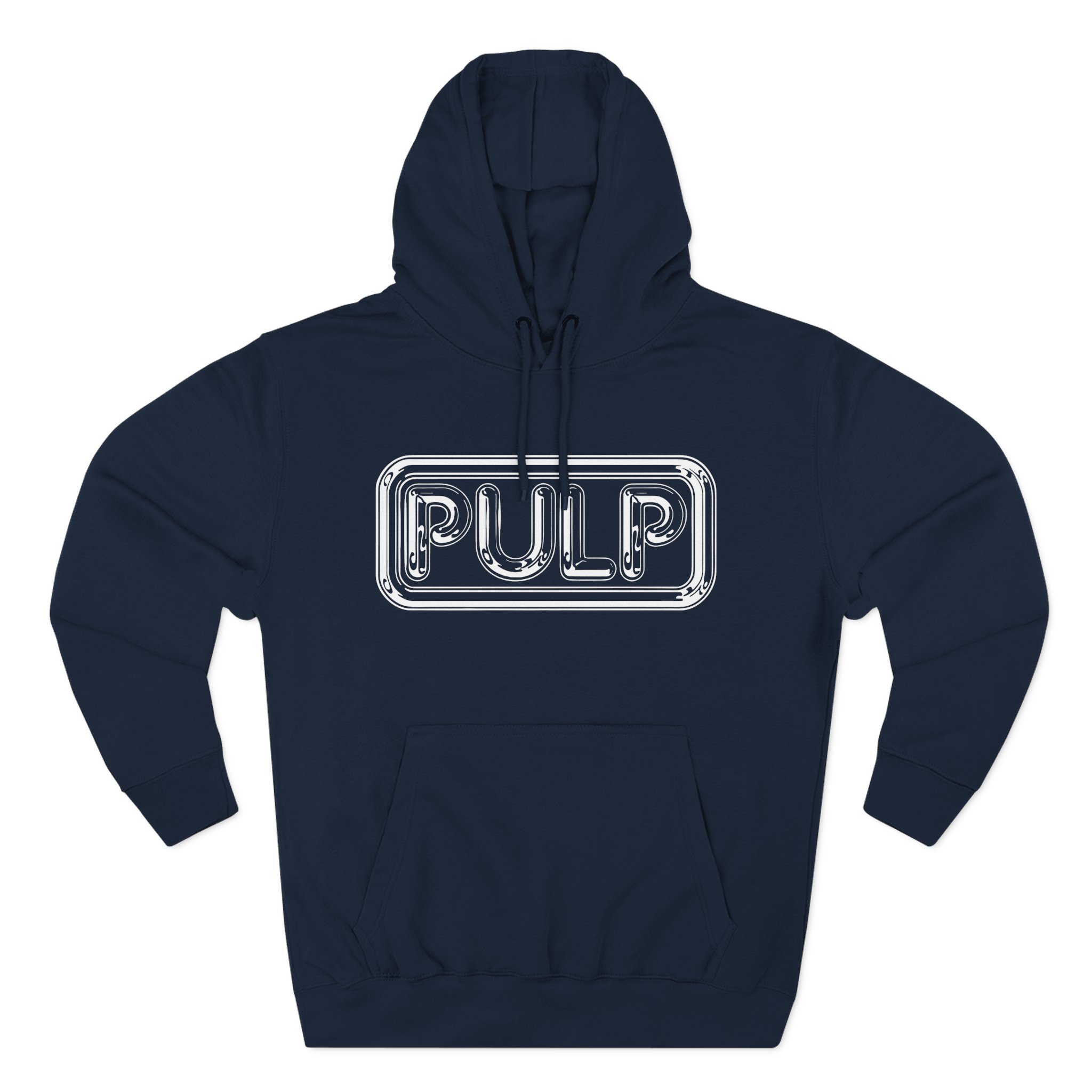 Pulp Logo Three-Panel Fleece Hoodie