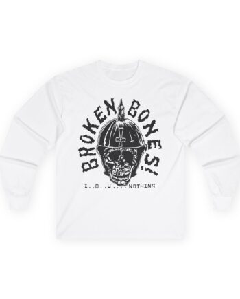 Broken Bones IOU Nothing Unisex Ultra Cotton Long Sleeve Tee