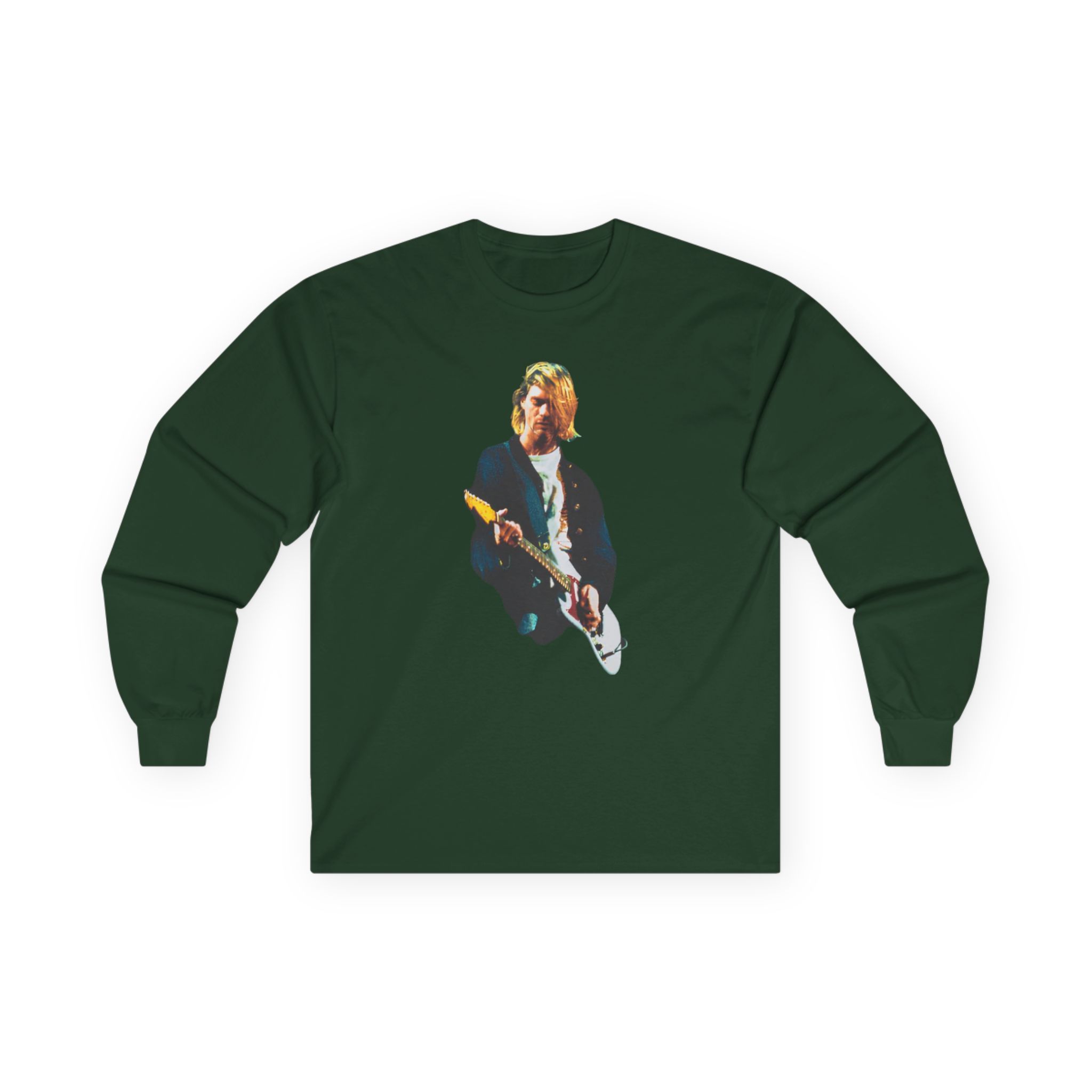 Kurt Cobain Unisex Ultra Cotton Long Sleeve Tee