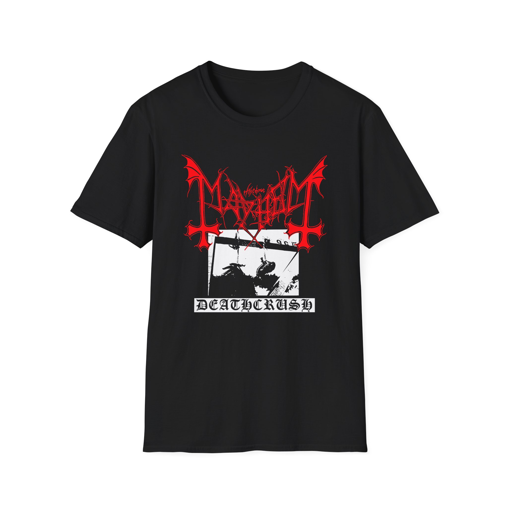 Mayhem Deathcrush Unisex Softstyle T-Shirt