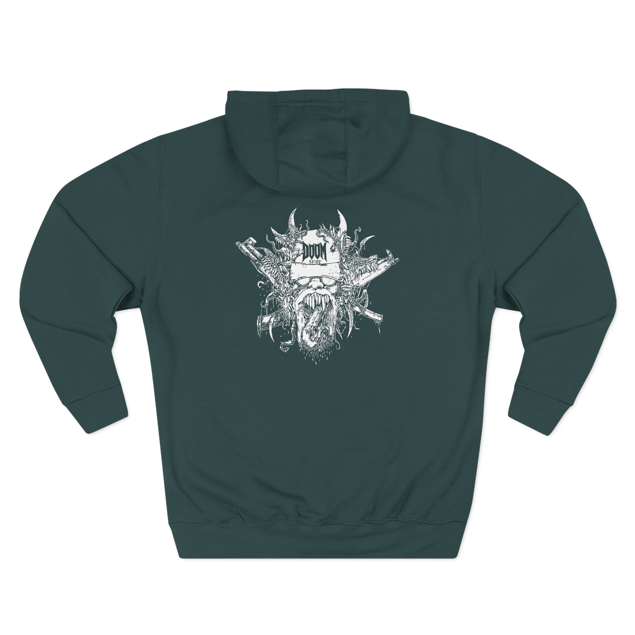 Freddie Dredd Reddie Doomshop Three-Panel Fleece Hoodie
